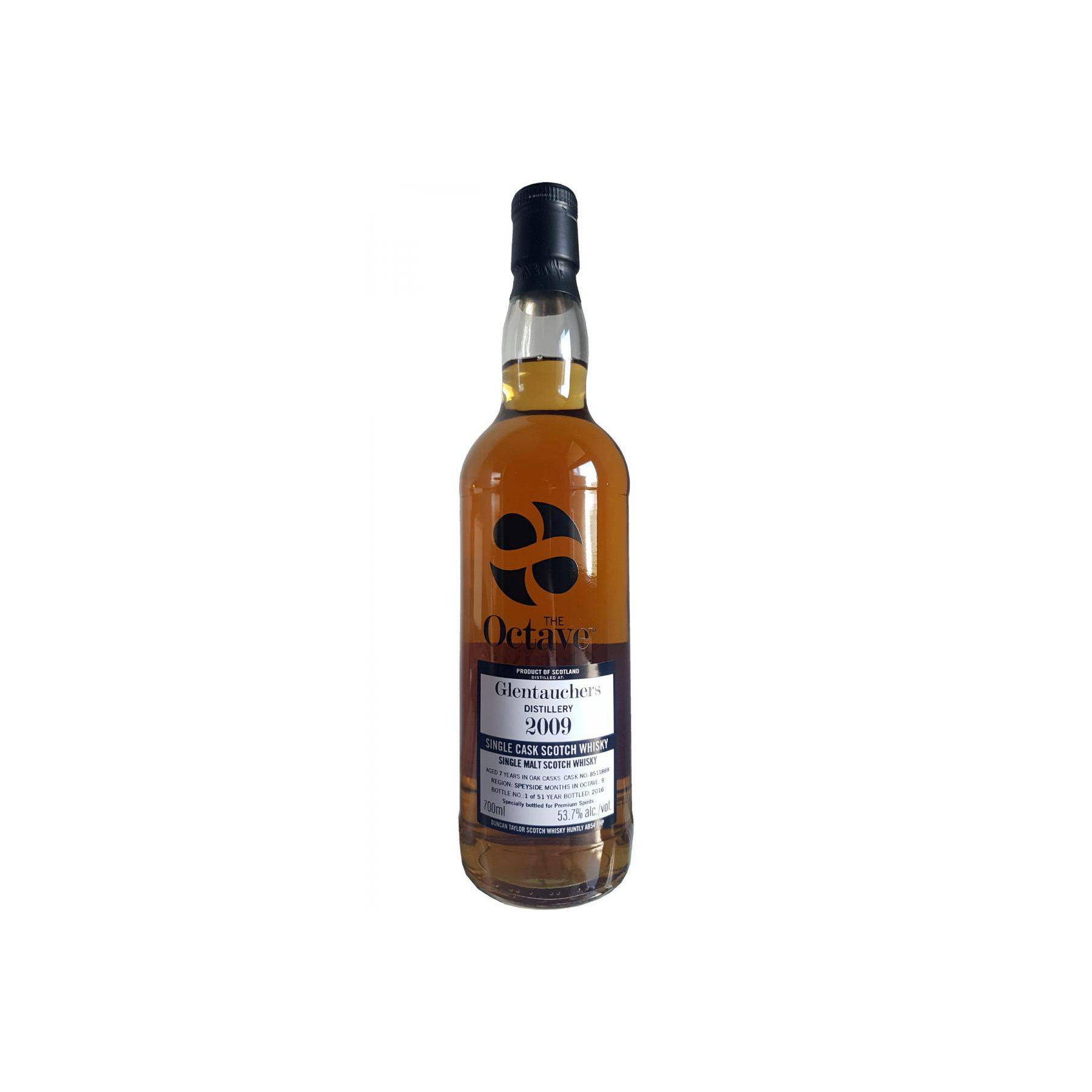 Glentauchers The Octave 2009 7 Years Single Malt Whisky