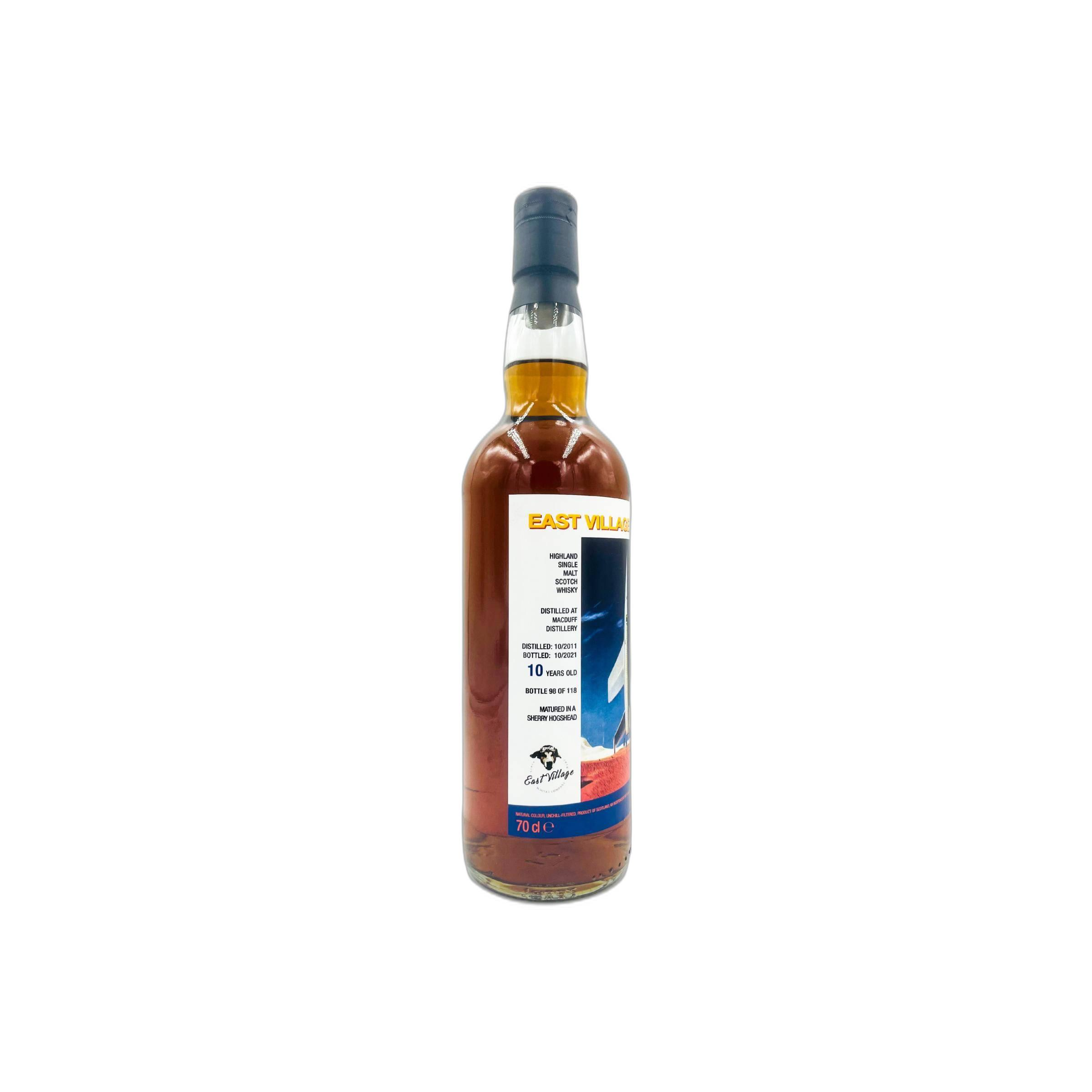 Macduff 2011 10 Years Single Malt Whisky 3