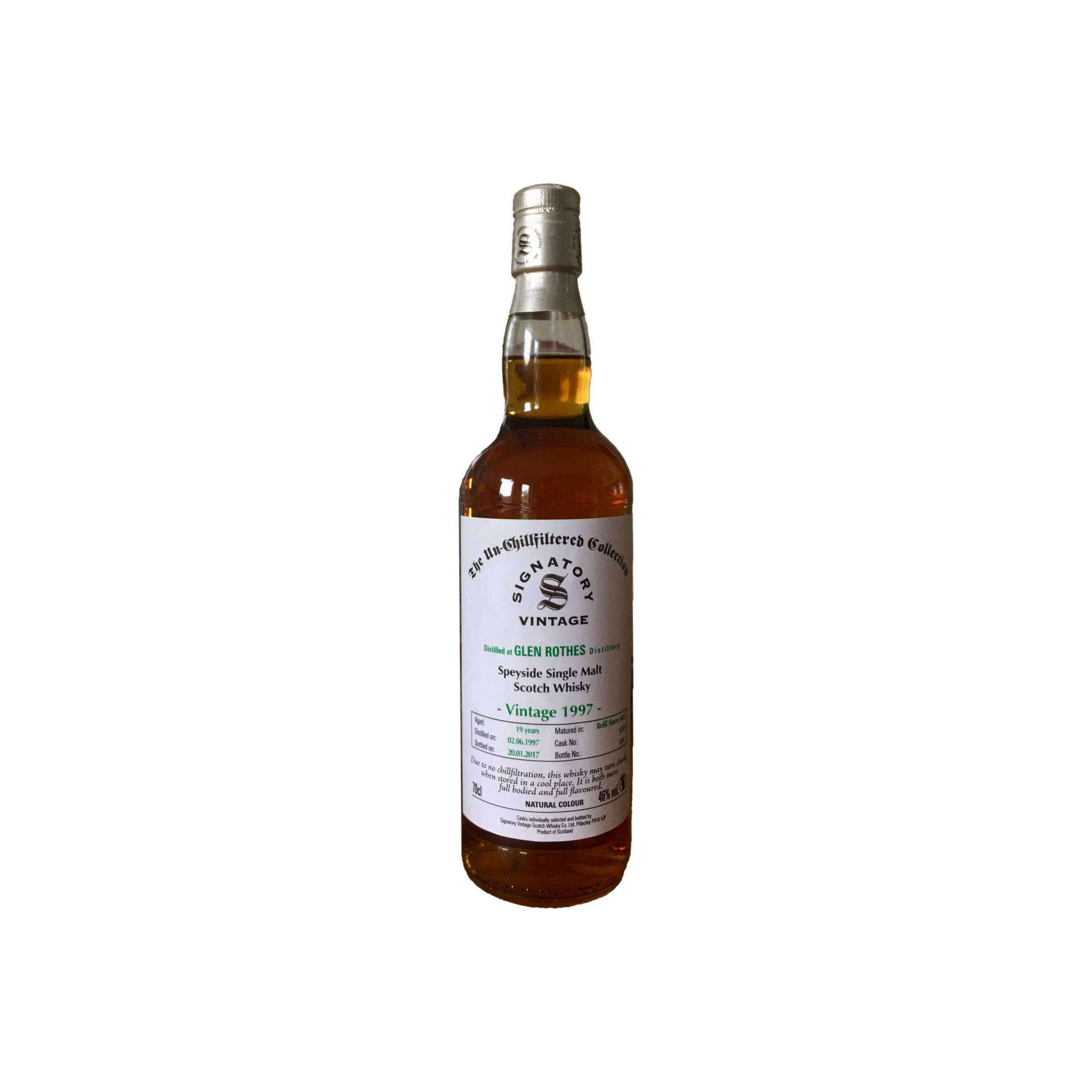The Glenrothes The Un-Chillfiltered Collection 1997 19 Years Single Malt Whisky