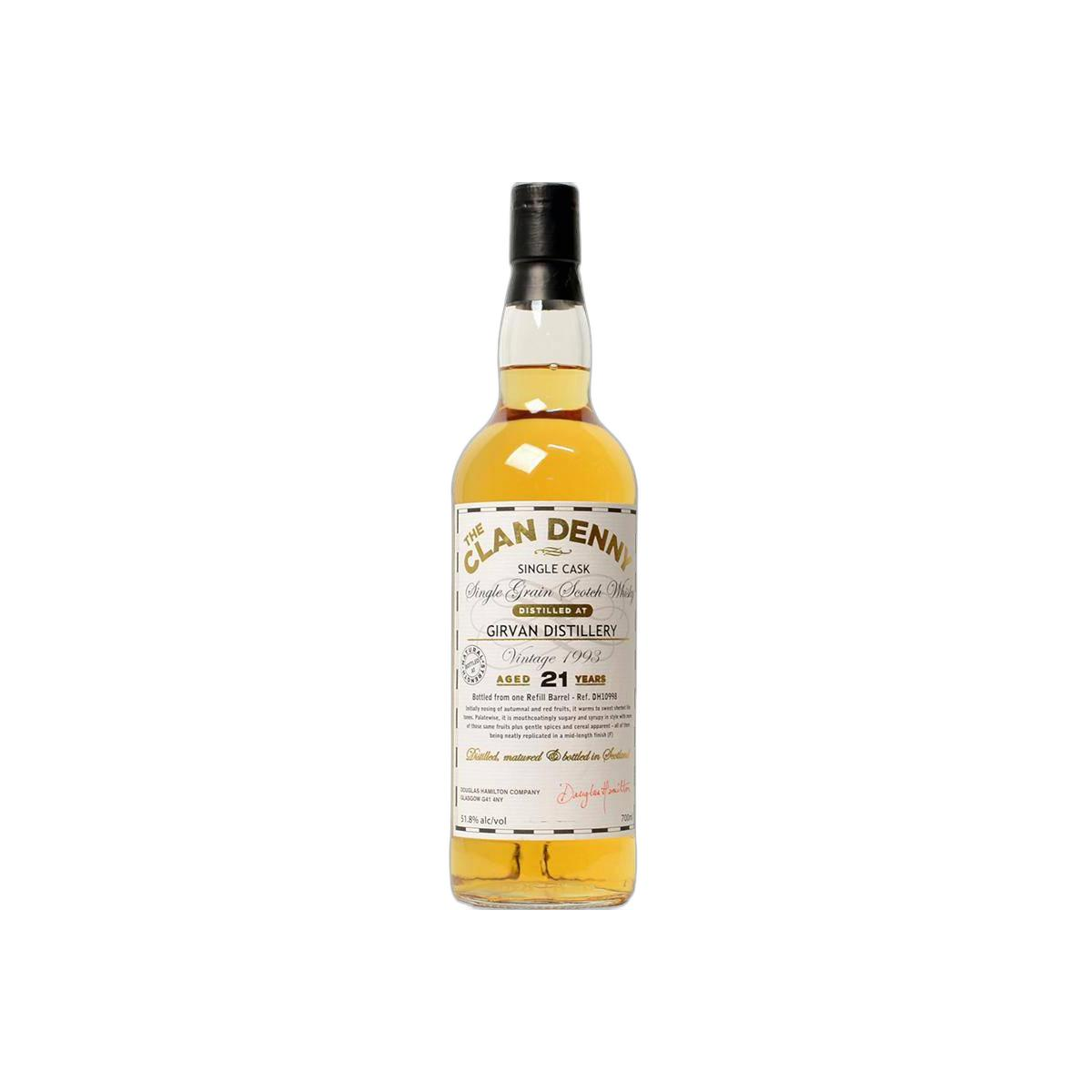 Girvan 1993 21 Years Single Grain Whisky