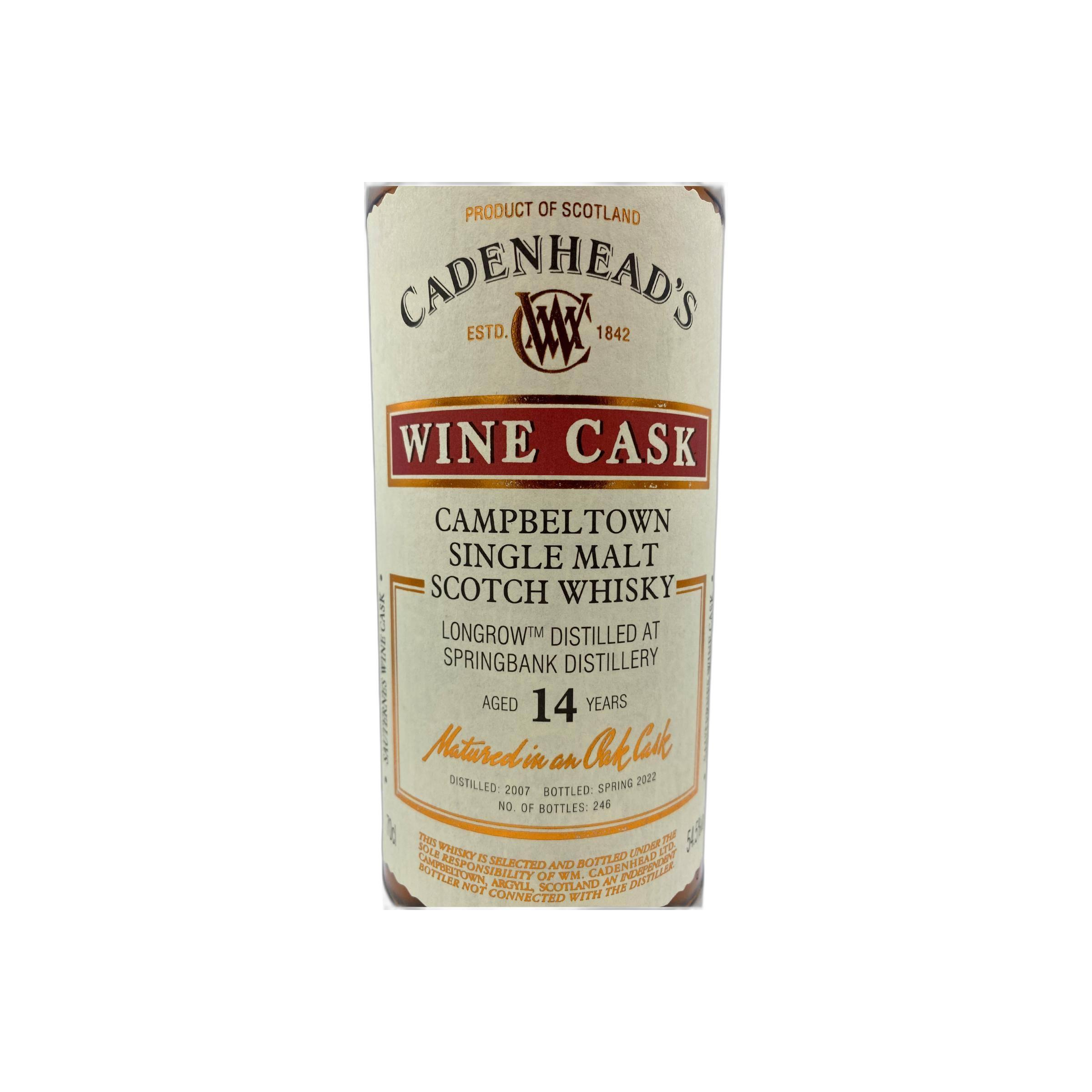 Springbank 2007 14 Years Single Malt Whisky 2