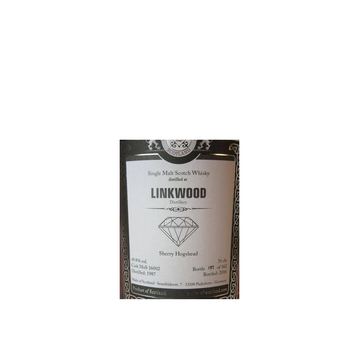 Linkwood 1987 29 Years Single Malt Whisky 3