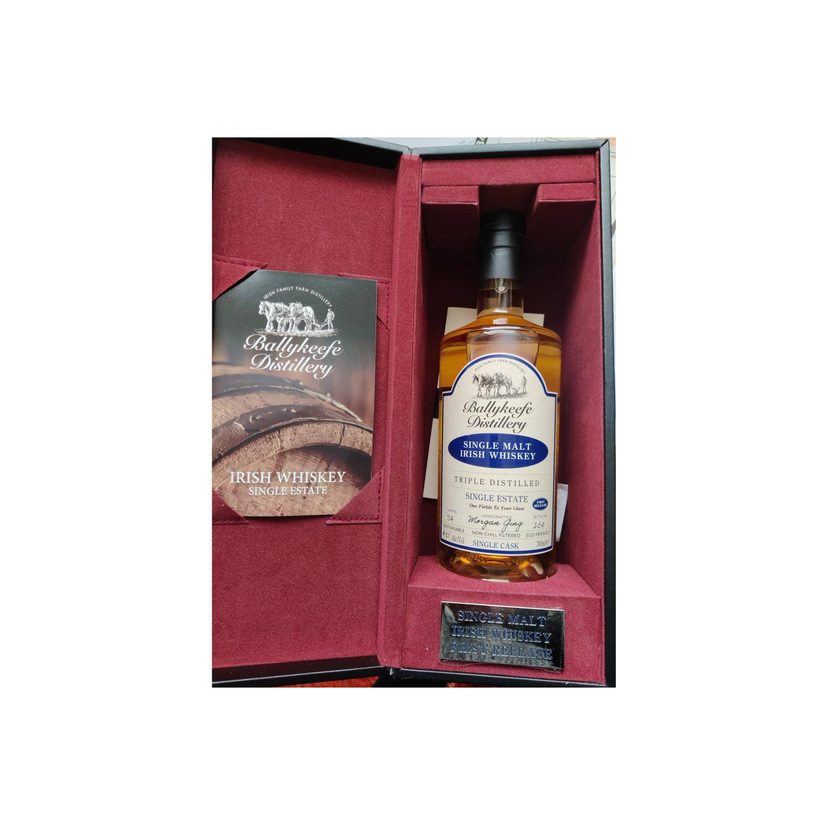 Ballykeefe Distillery Single Malt Irish Whiskey 3