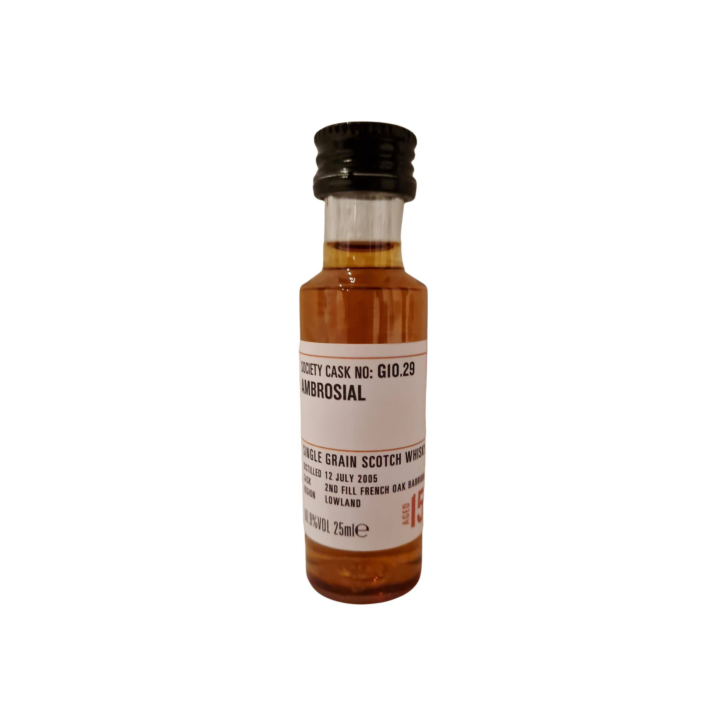 The Scotch Malt Whisky Society 2005 15 Years Single Grain Whisky 2