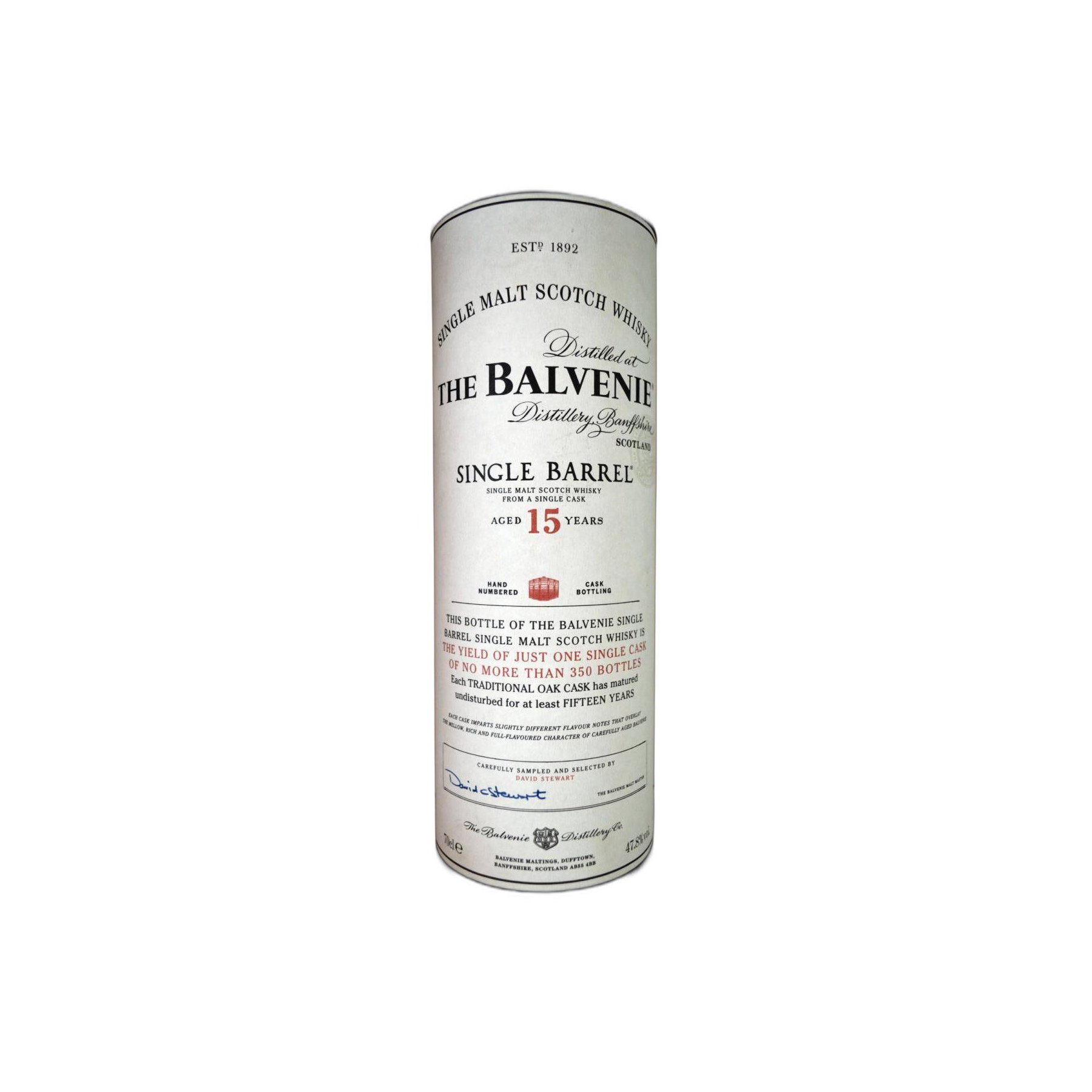 The Balvenie Single Cask 1995 15 Years Single Malt Whisky 2