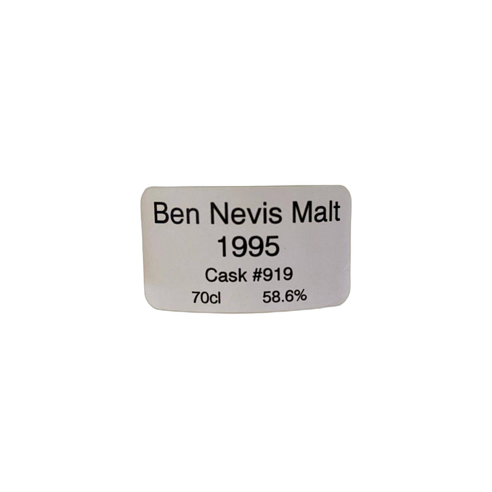 Ben Nevis 1995 18 Years Single Malt Whisky 3