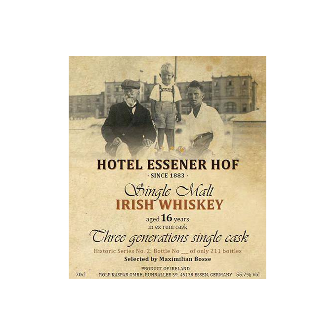 Single Malt Irish Whiskey 1999 RK 3