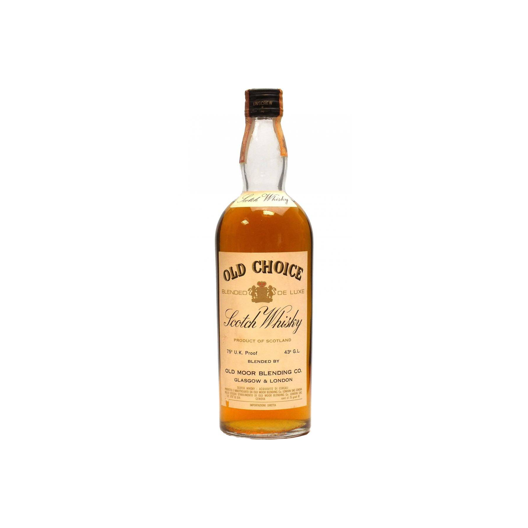 Old Choice Blended De Luxe Scotch Whisky