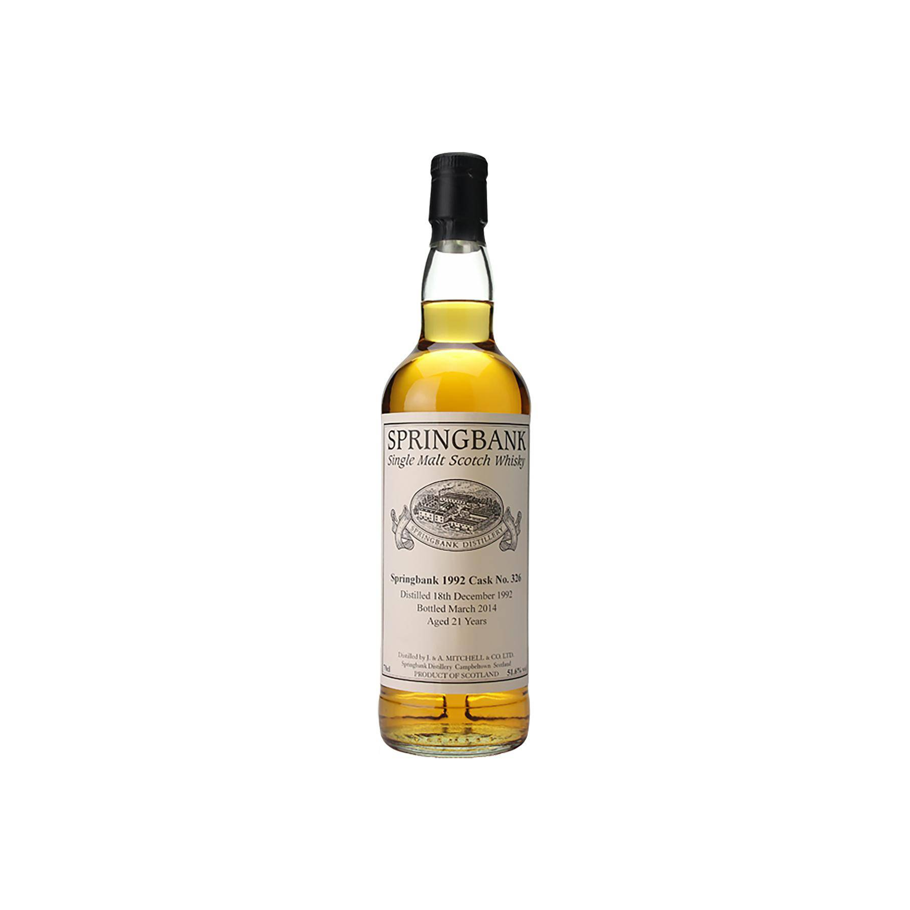 Springbank 1992 21 Years Single Malt Whisky