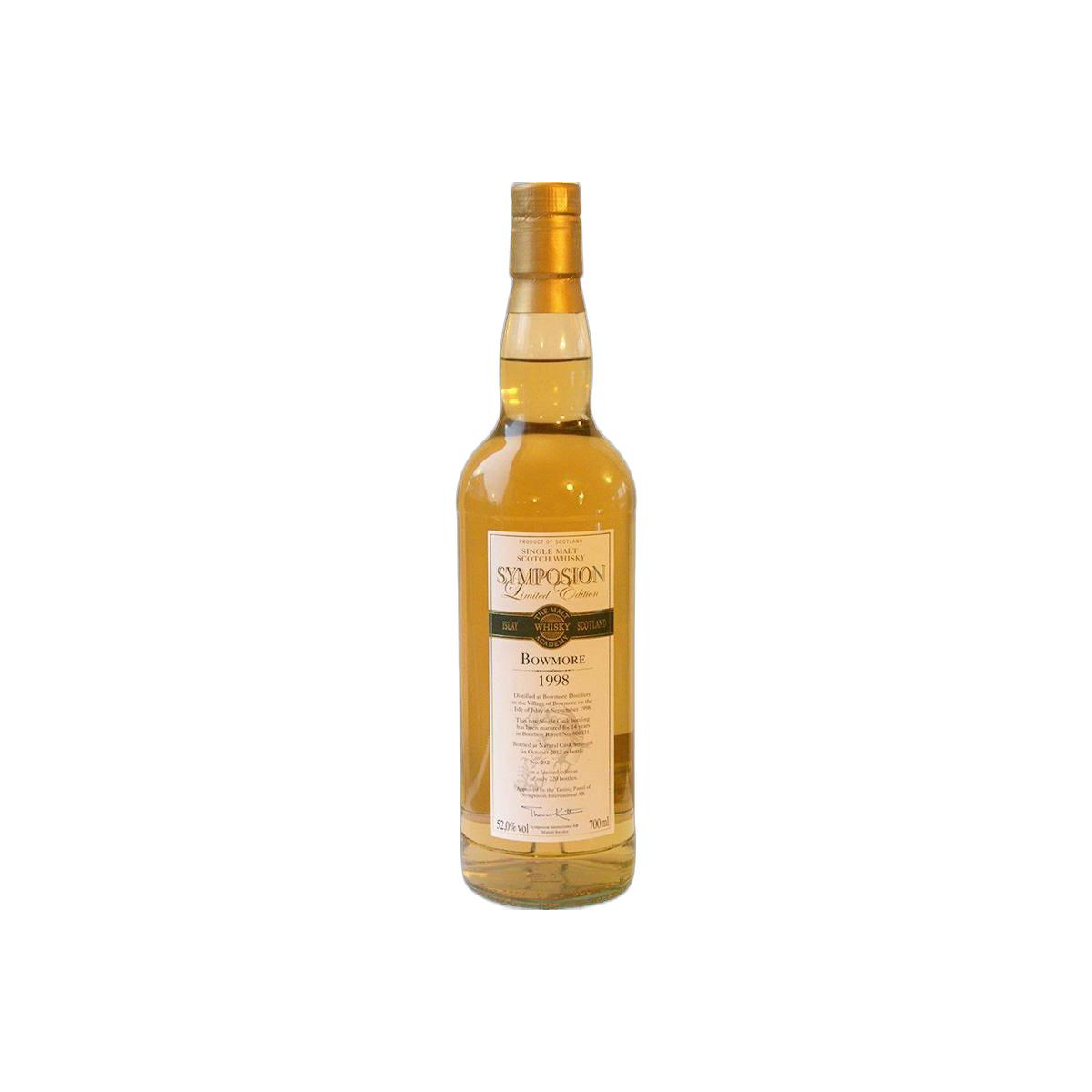 Bowmore Limited Edition 1998 14 Years Single Malt Whisky