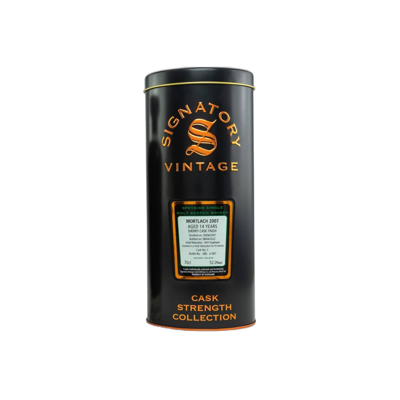 Mortlach Cask Strength Collection 2007 14 Years Single Malt Whisky 3