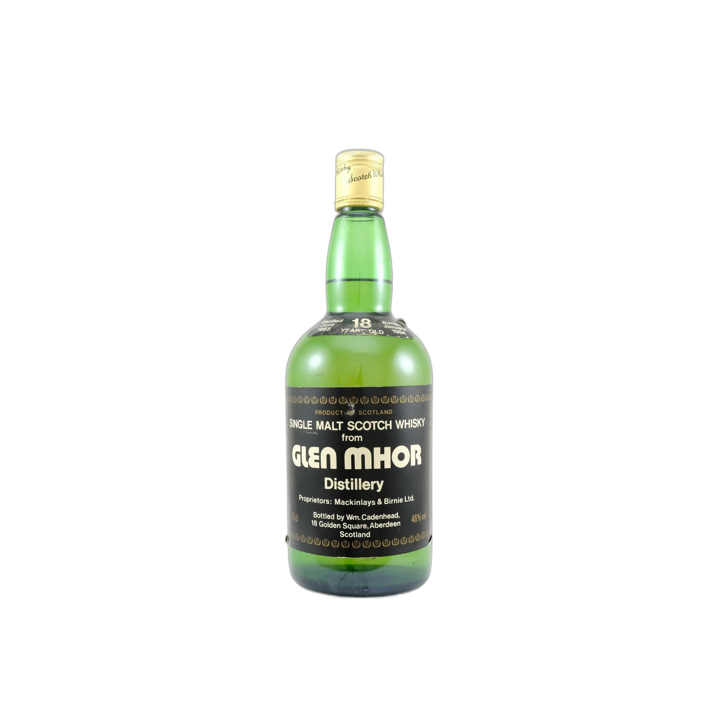 Glen Mhor 1965 18 Years Single Malt Whisky