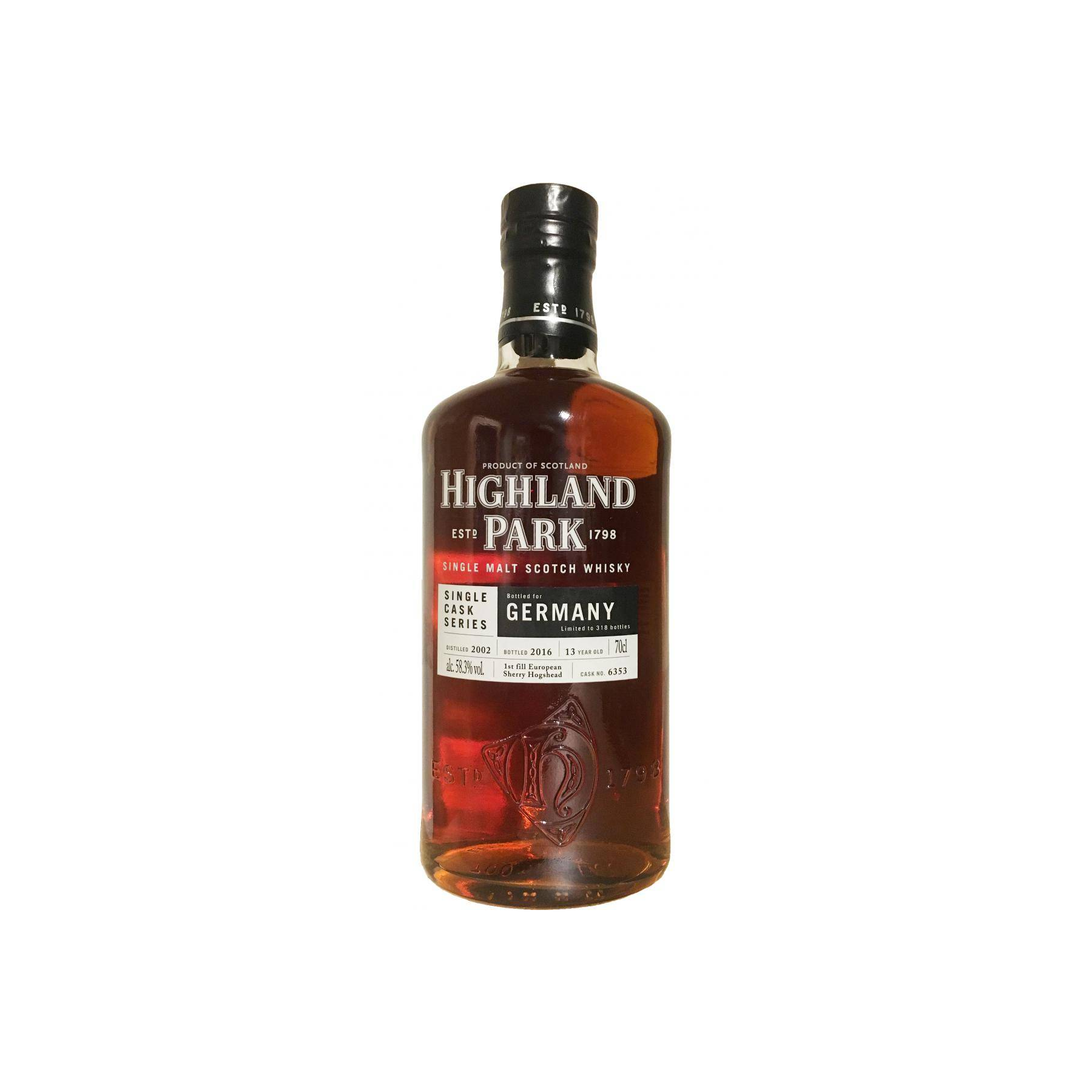 Highland Park Single Cask 2002 13 Years Single Malt Whisky