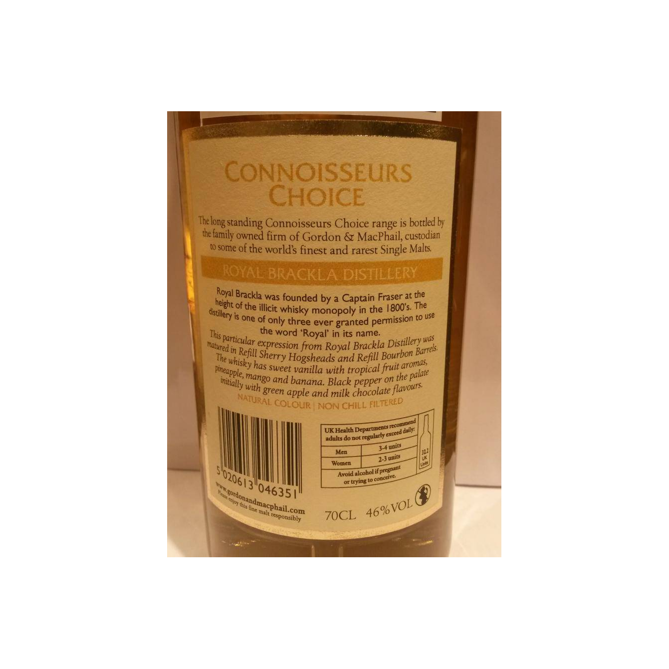 Royal Brackla Connoisseurs Choice 1998 16 Years Single Malt Whisky 2