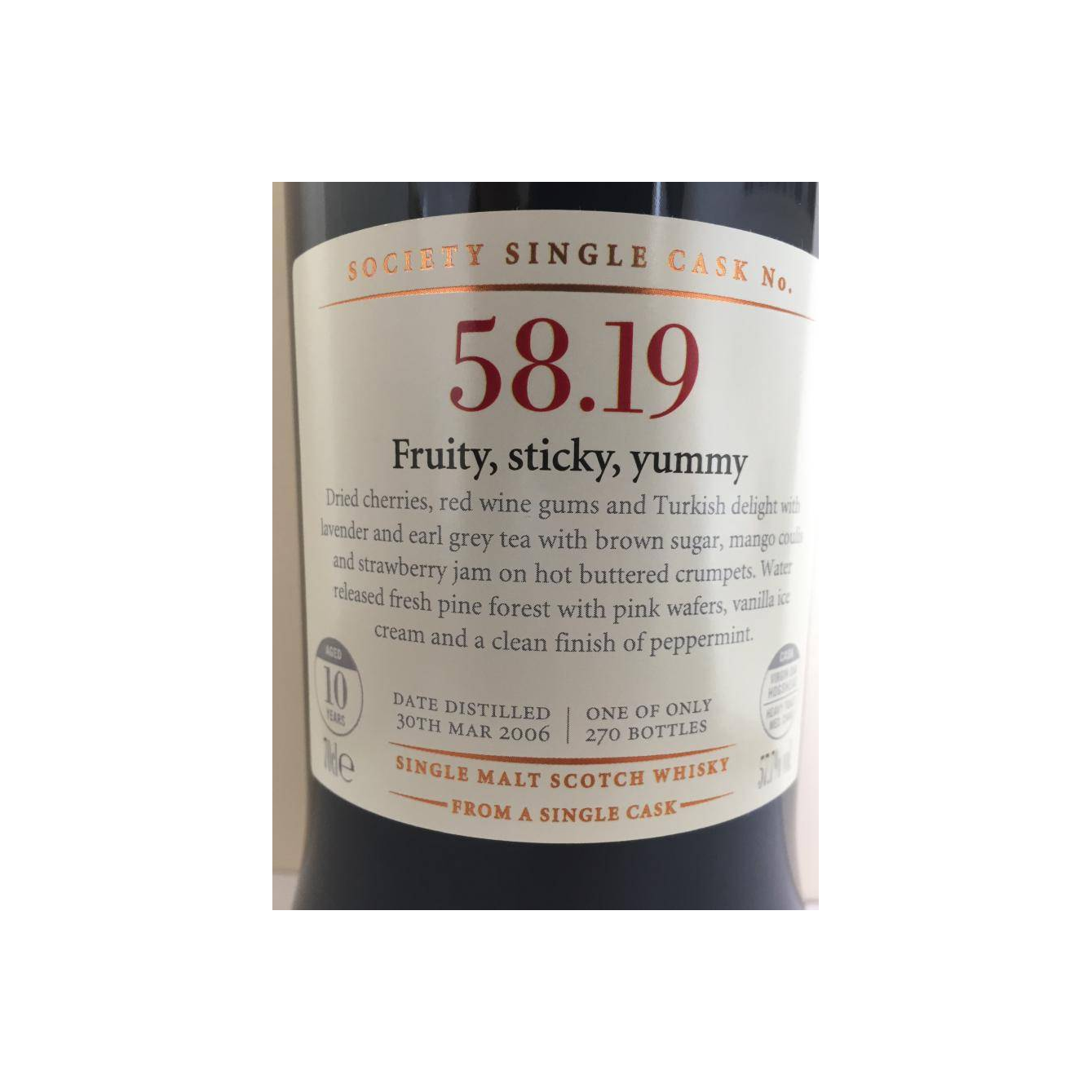 The Scotch Malt Whisky Society 2006 10 Years Single Malt Whisky 3