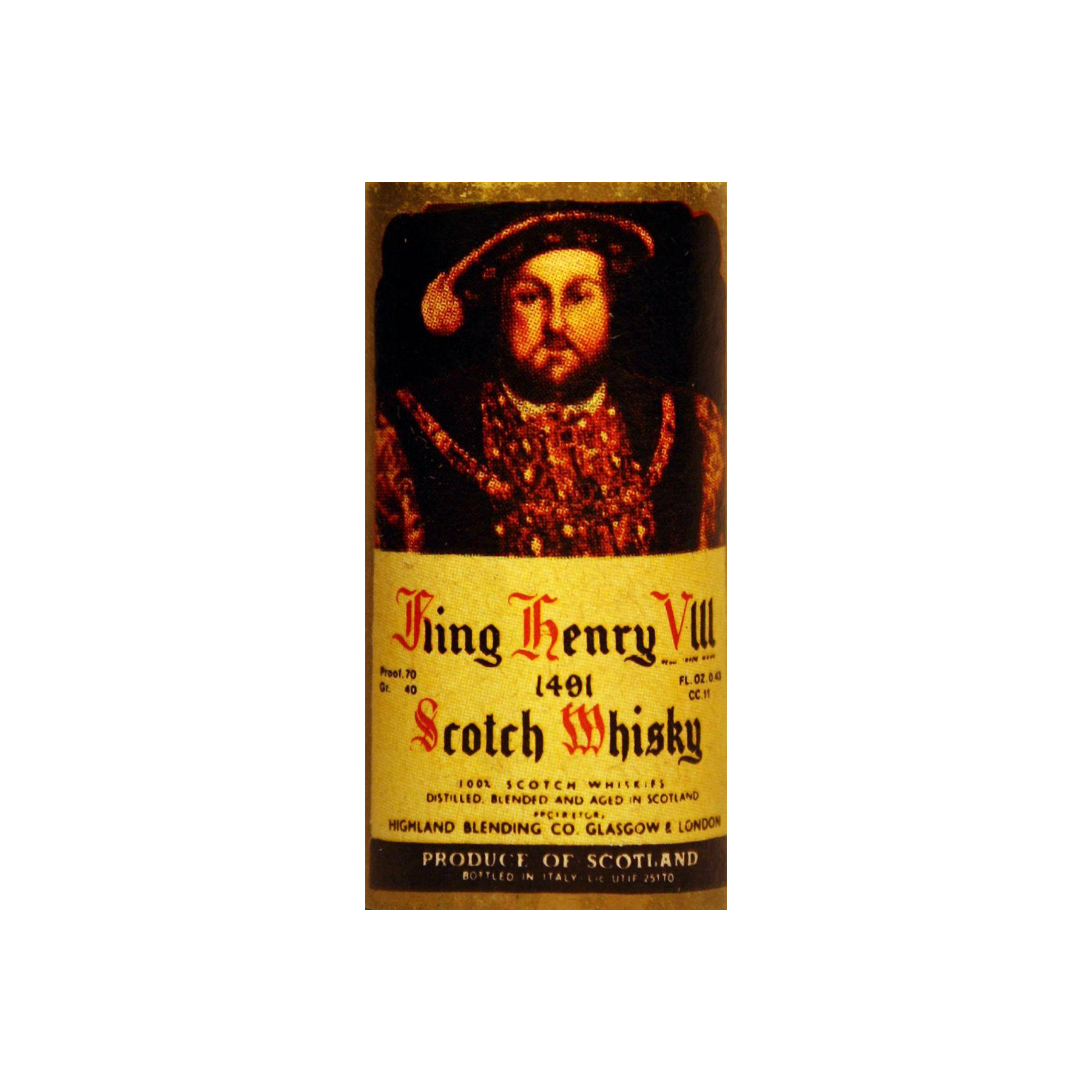 King Henry VIII Scotch Whisky 3