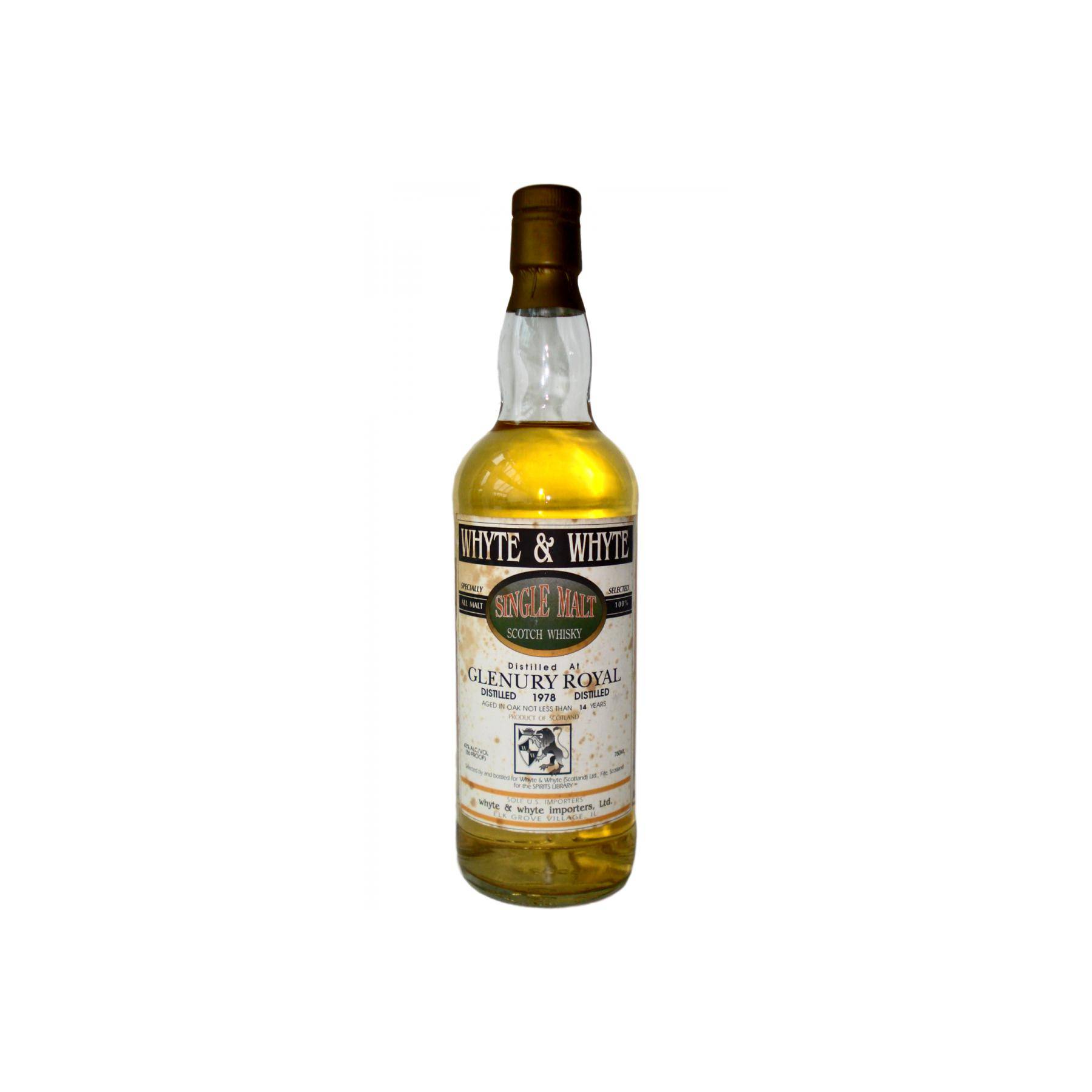 Glenury Royal 1978 14 Years Single Malt Whisky