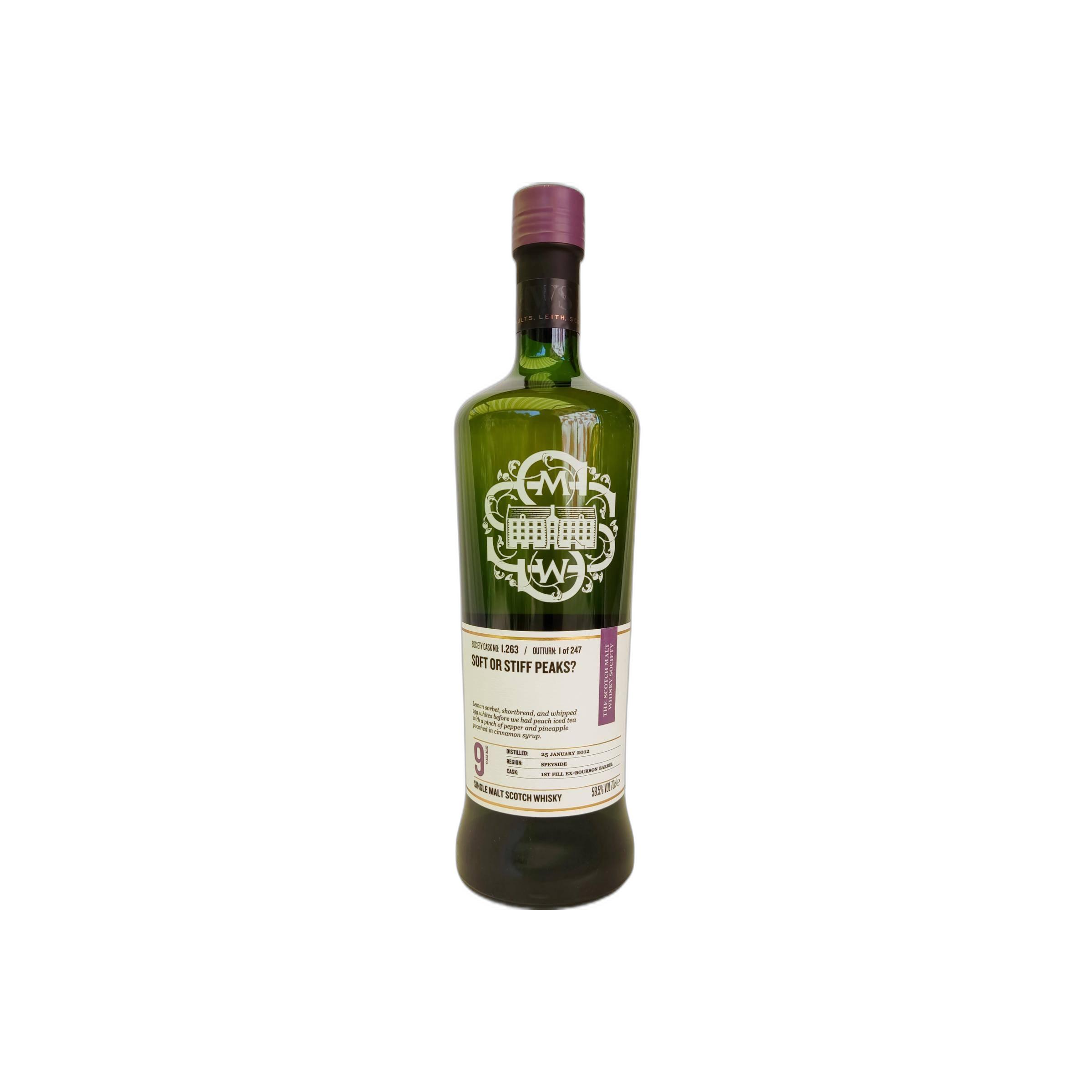 The Scotch Malt Whisky Society 2012 9 Years Single Malt Whisky