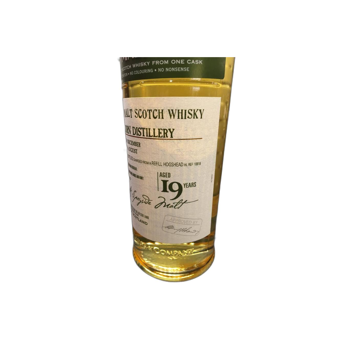 Longmorn Old Malt Cask 1994 19 Years Single Malt Whisky 3