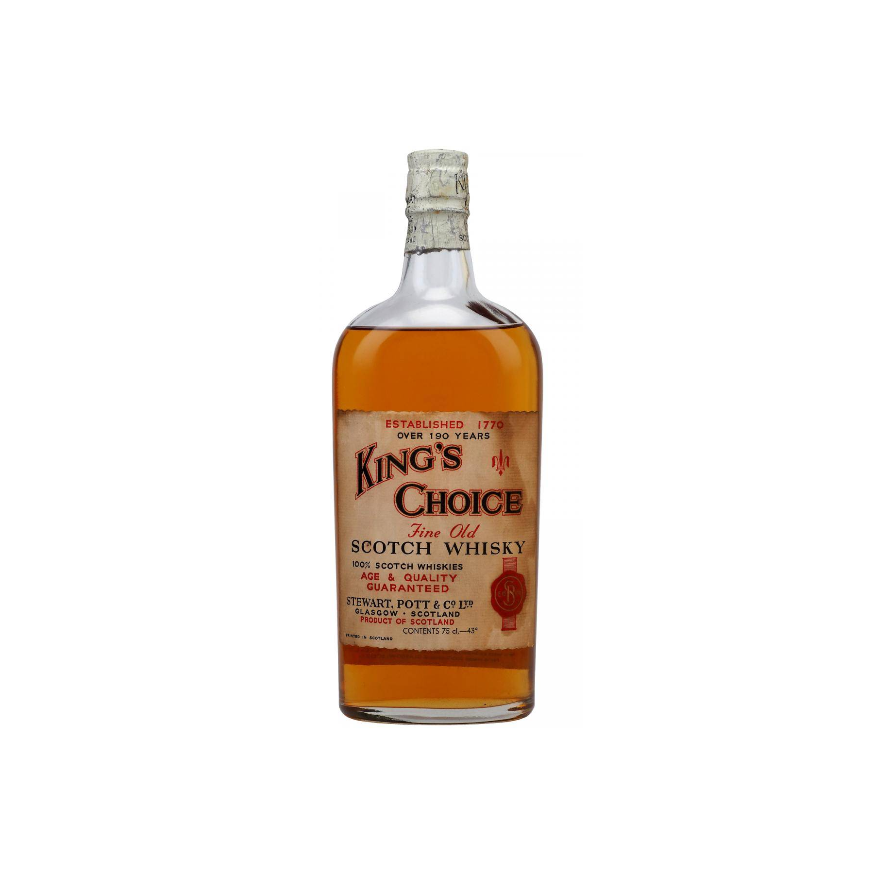 King's Choice Fine Old Scotch Whisky