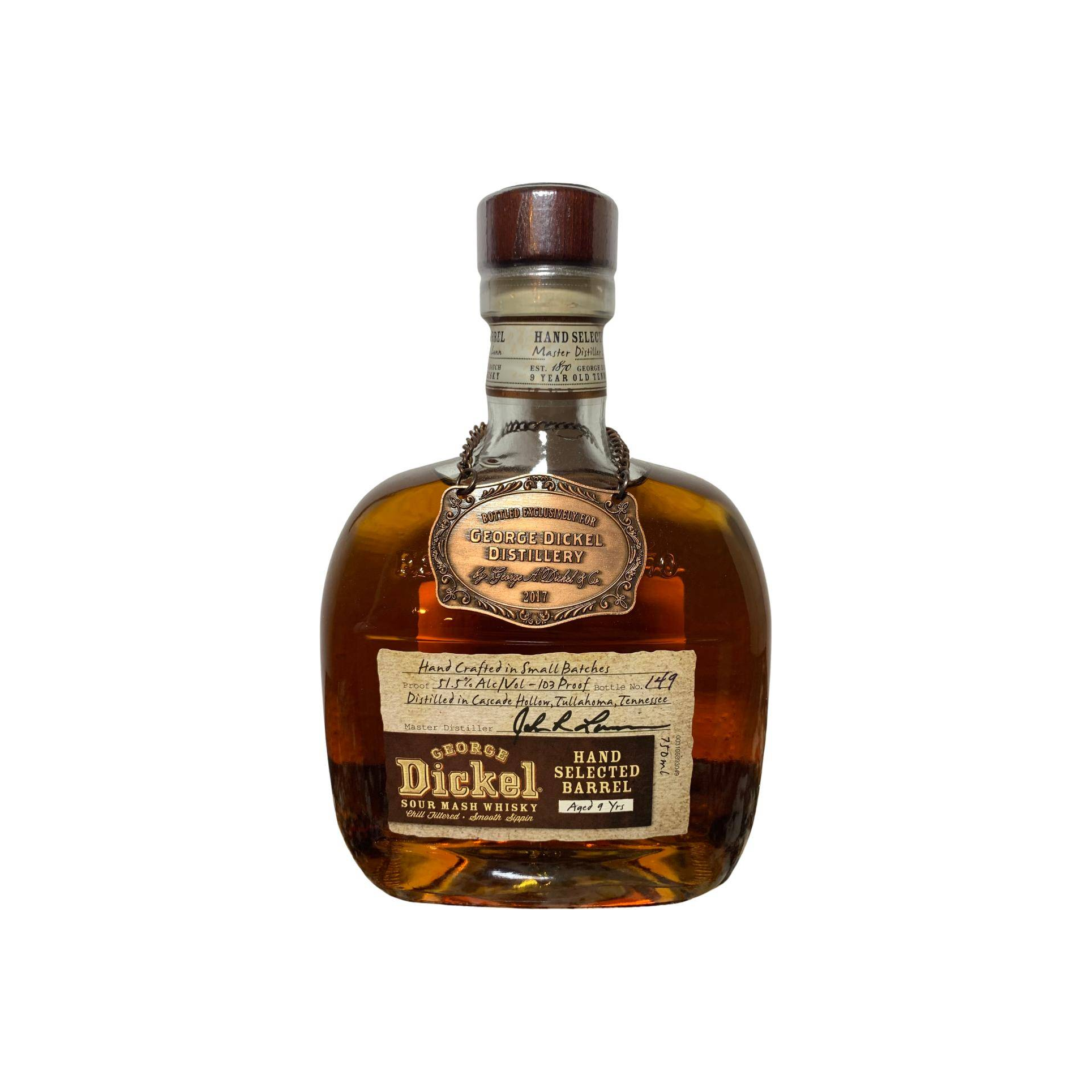 George Dickel 2008 9 Years Tennessee Whisky 