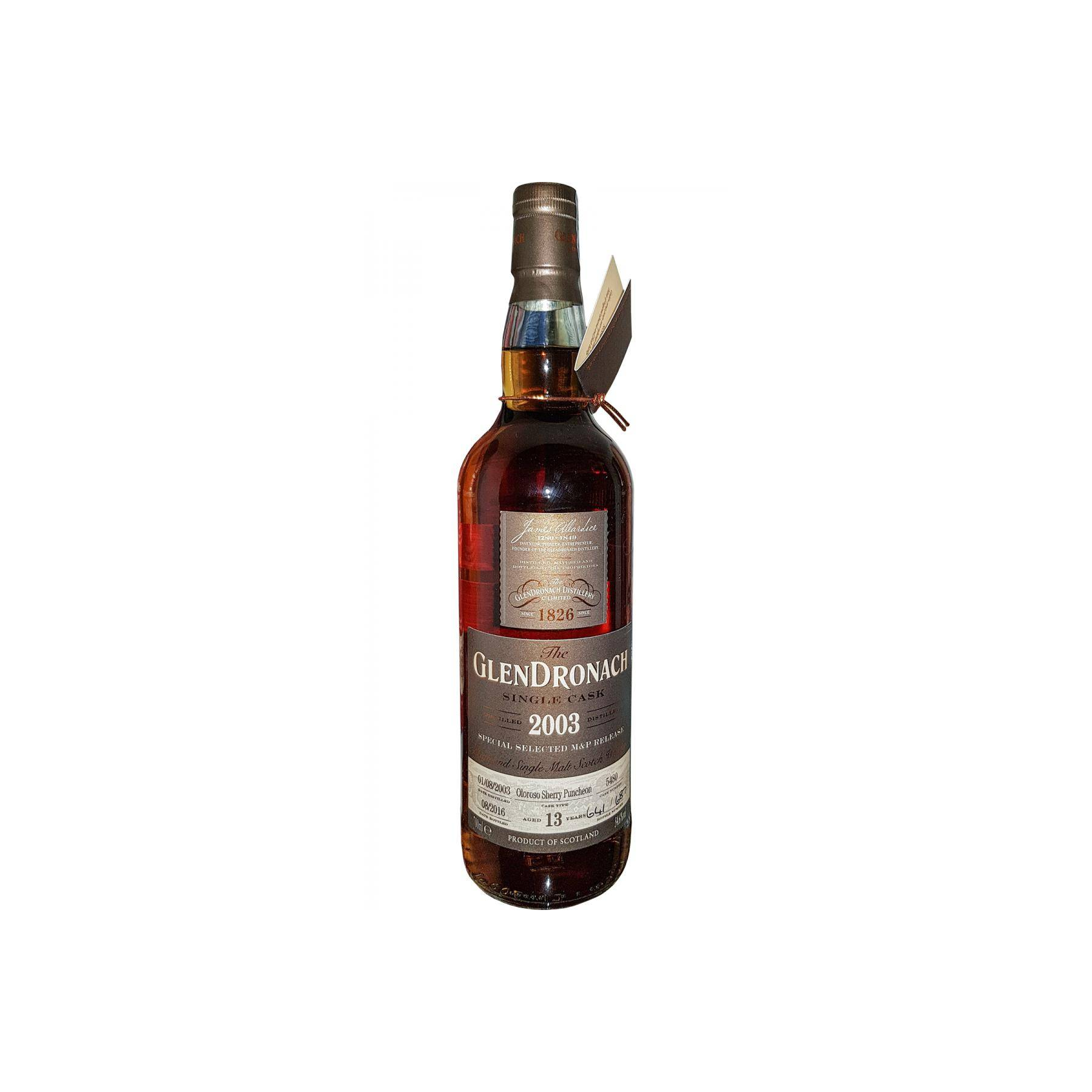 GlenDronach Single Cask 2003 13 Years Single Malt Whisky
