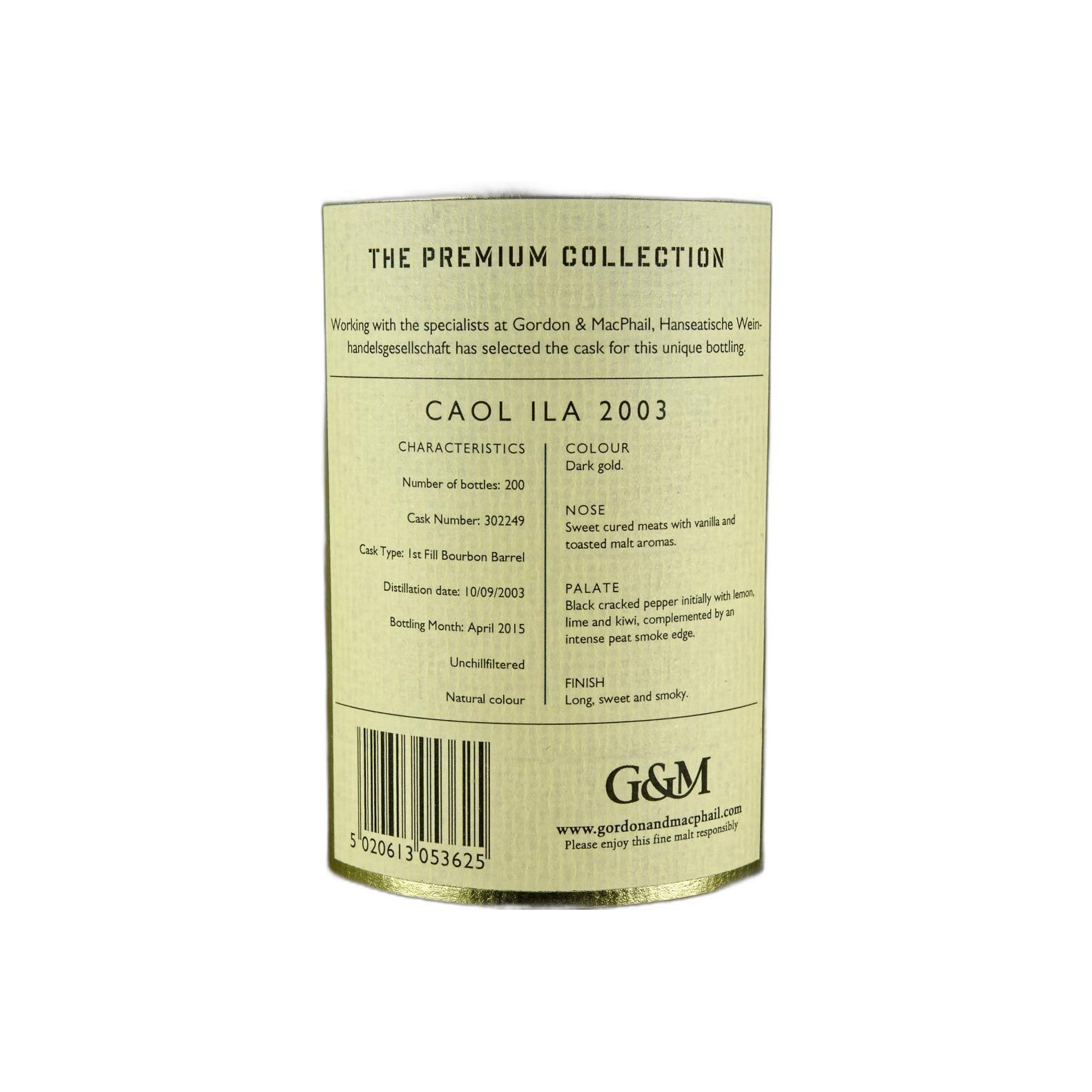 Caol Ila Reserve 2003 11 Years Single Malt Whisky 2