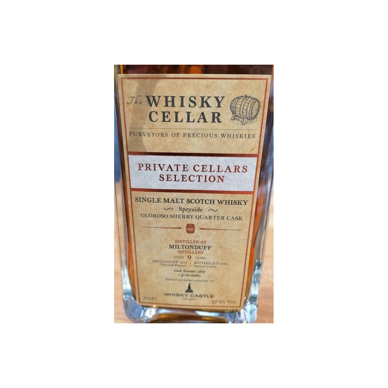 Miltonduff 2012 9 Years Single Malt Whisky