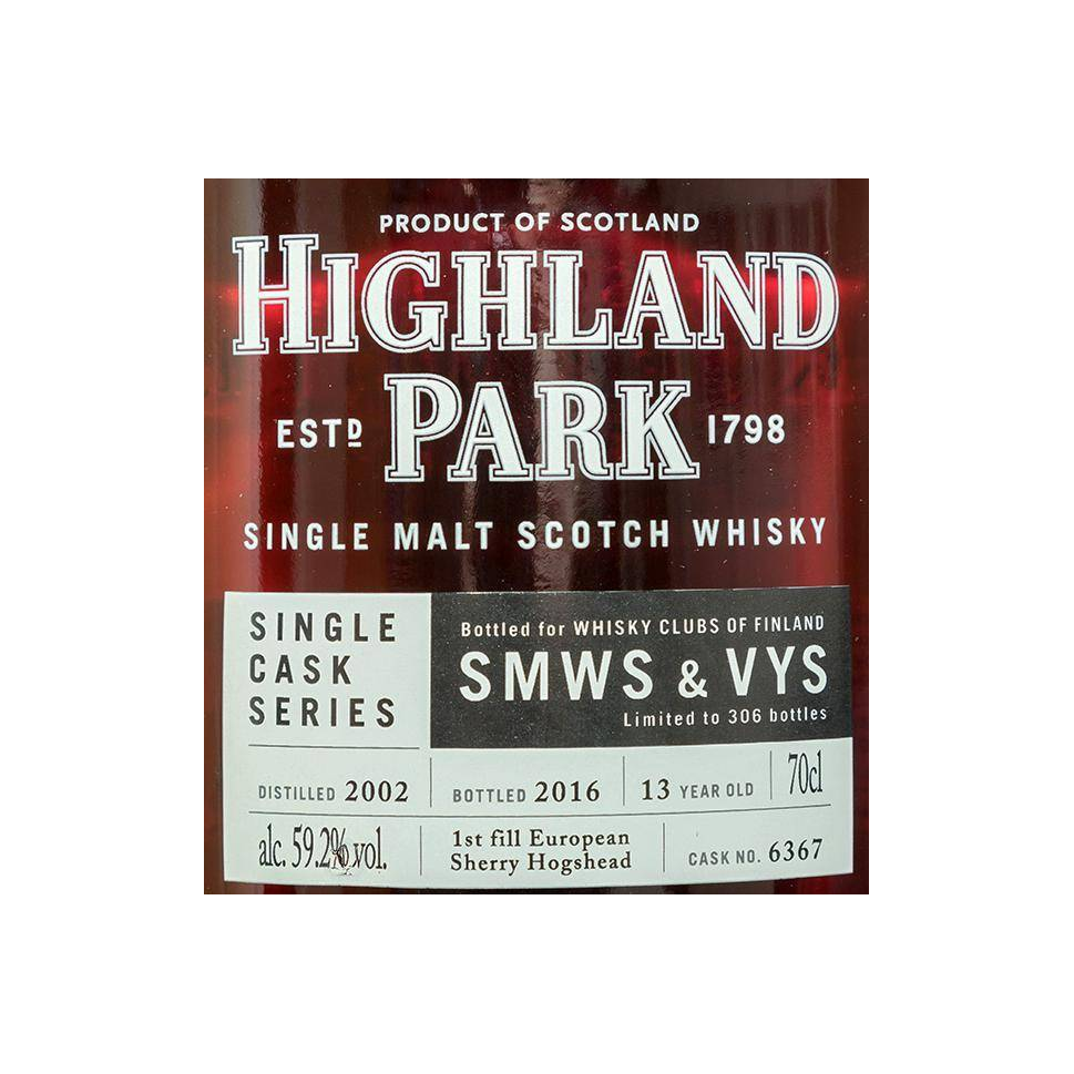 Highland Park Single Cask 2002 13 Years Single Malt Whisky 3