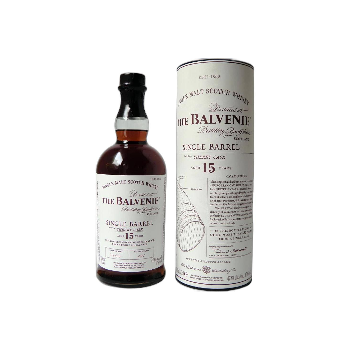 The Balvenie 15 Years Single Malt Whisky 2