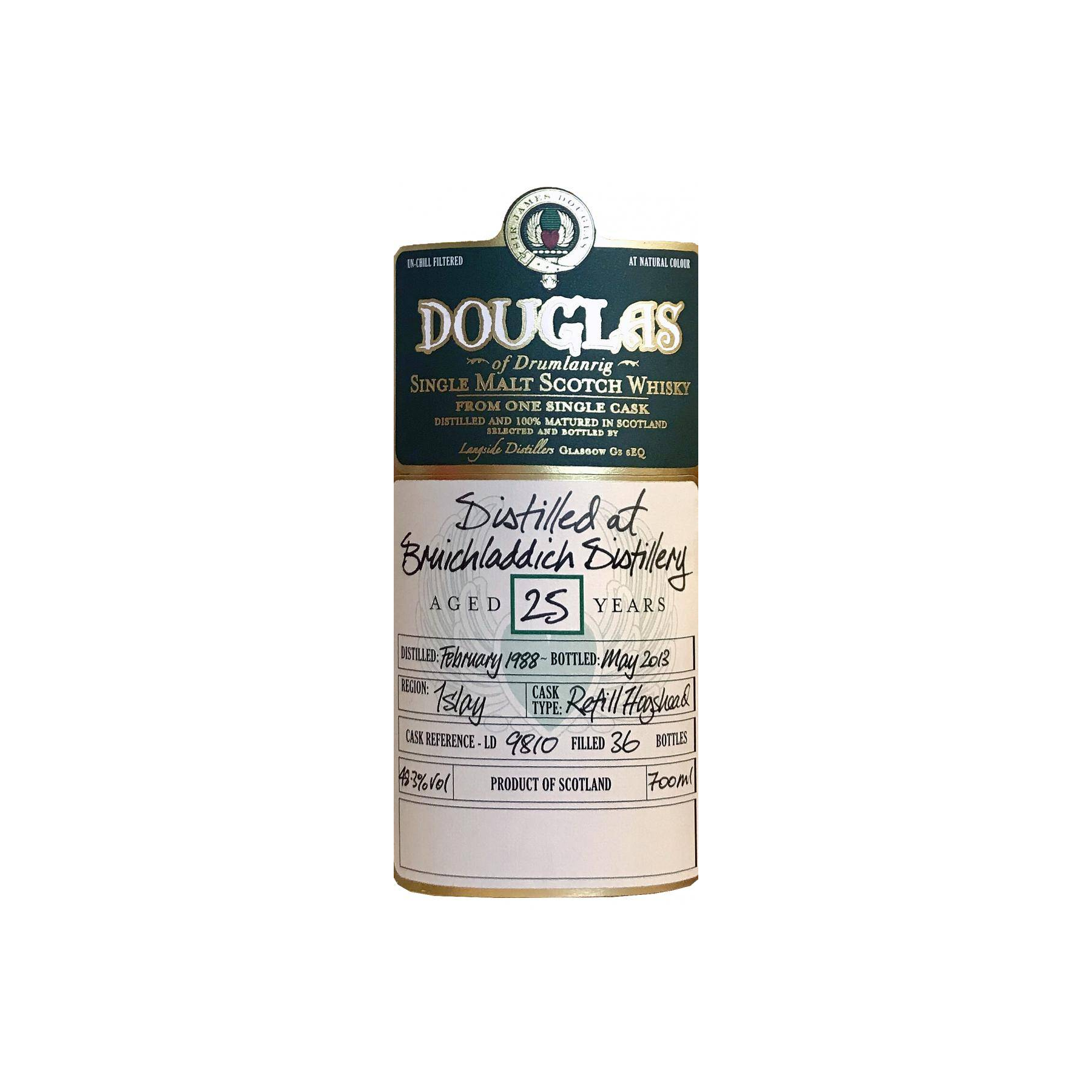 Bruichladdich 1988 25 Years Single Malt Whisky 2