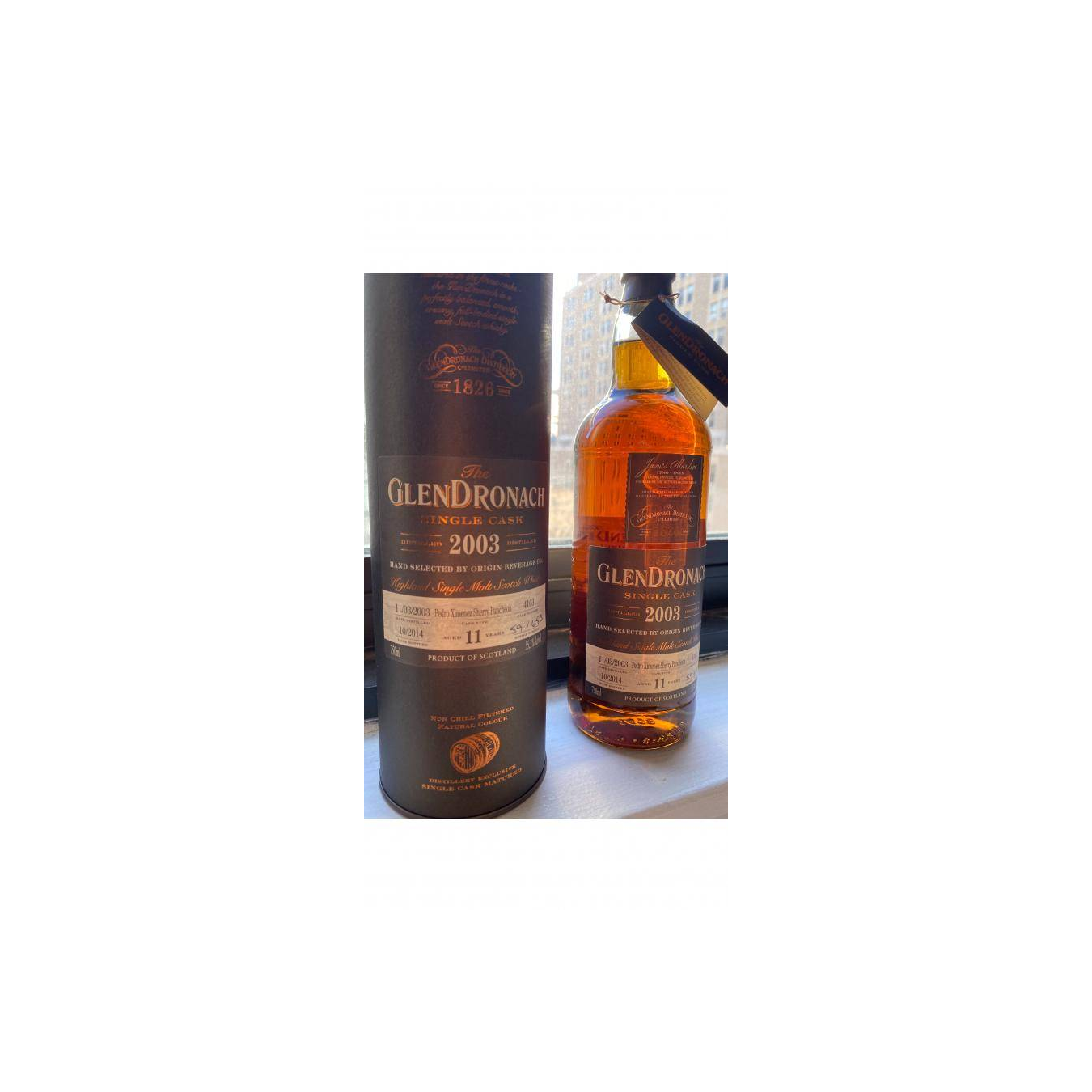GlenDronach Single Cask 2003 11 Years Single Malt Whisky 2