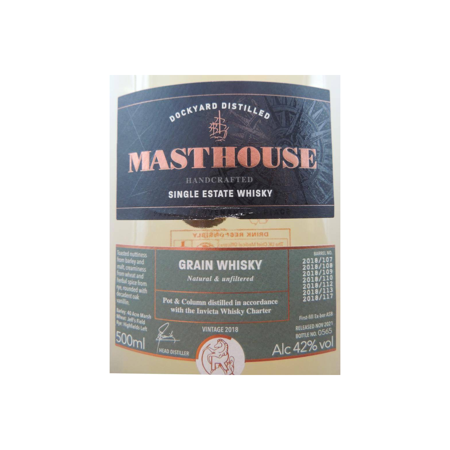 Masthouse Grain Whisky 2