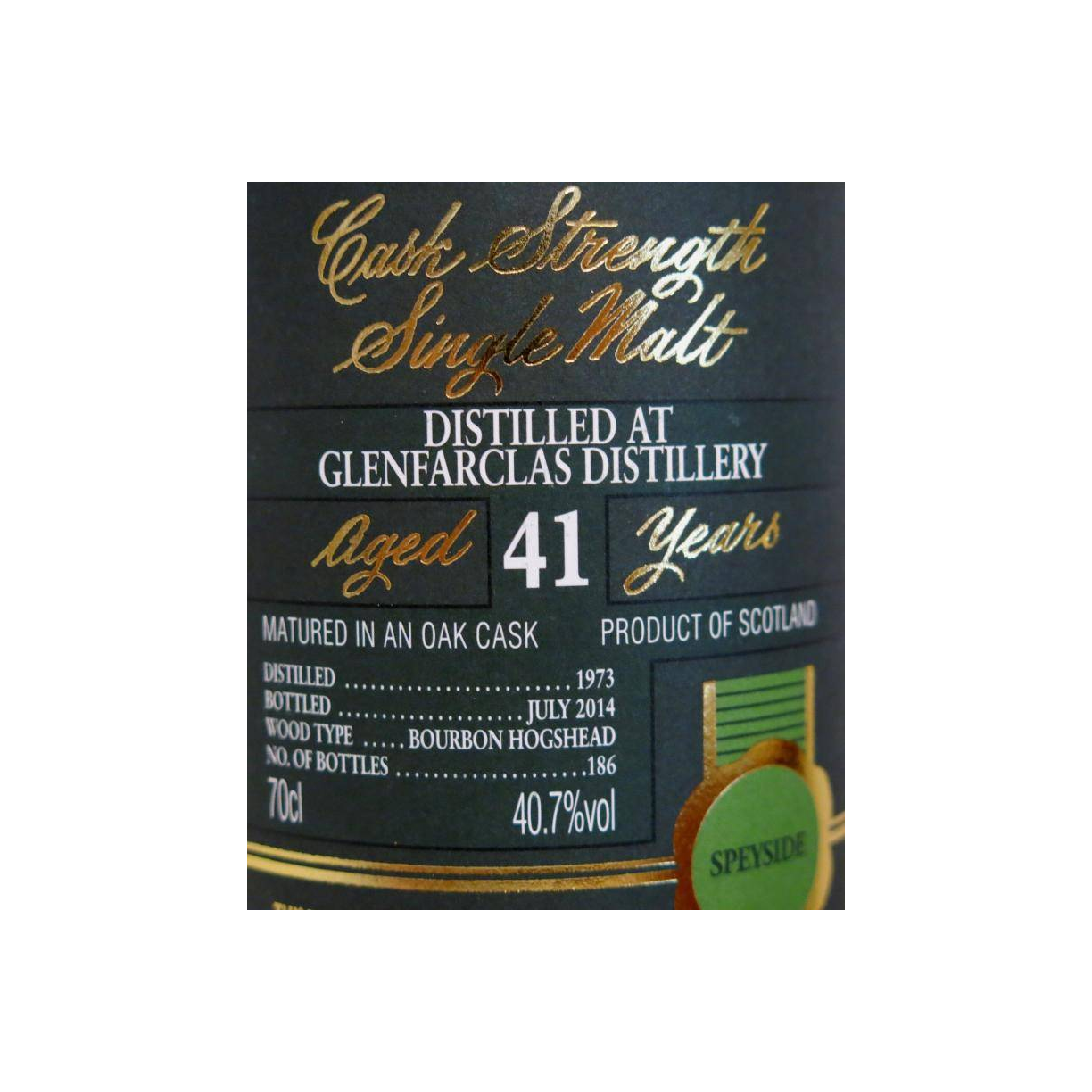 Glenfarclas Authentic Collection 1973 41 Years Single Malt Whisky 3