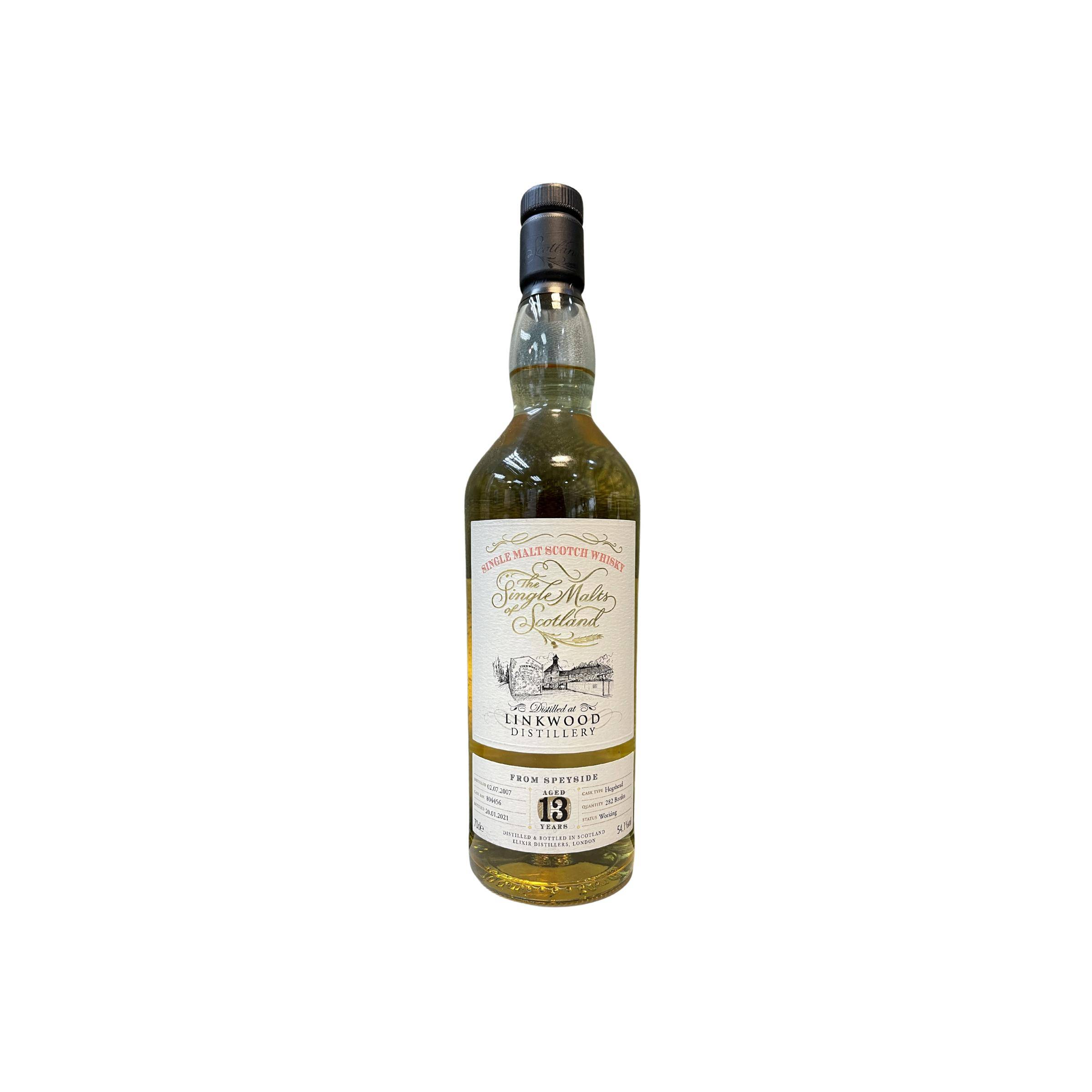 Linkwood The Single Malts of Scotland 2007 13 Years Single Malt Whisky