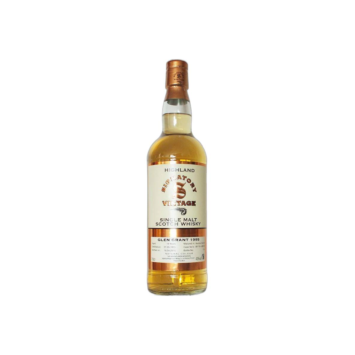 Glen Grant Vintage Collection 1995 19 Years Single Malt Whisky