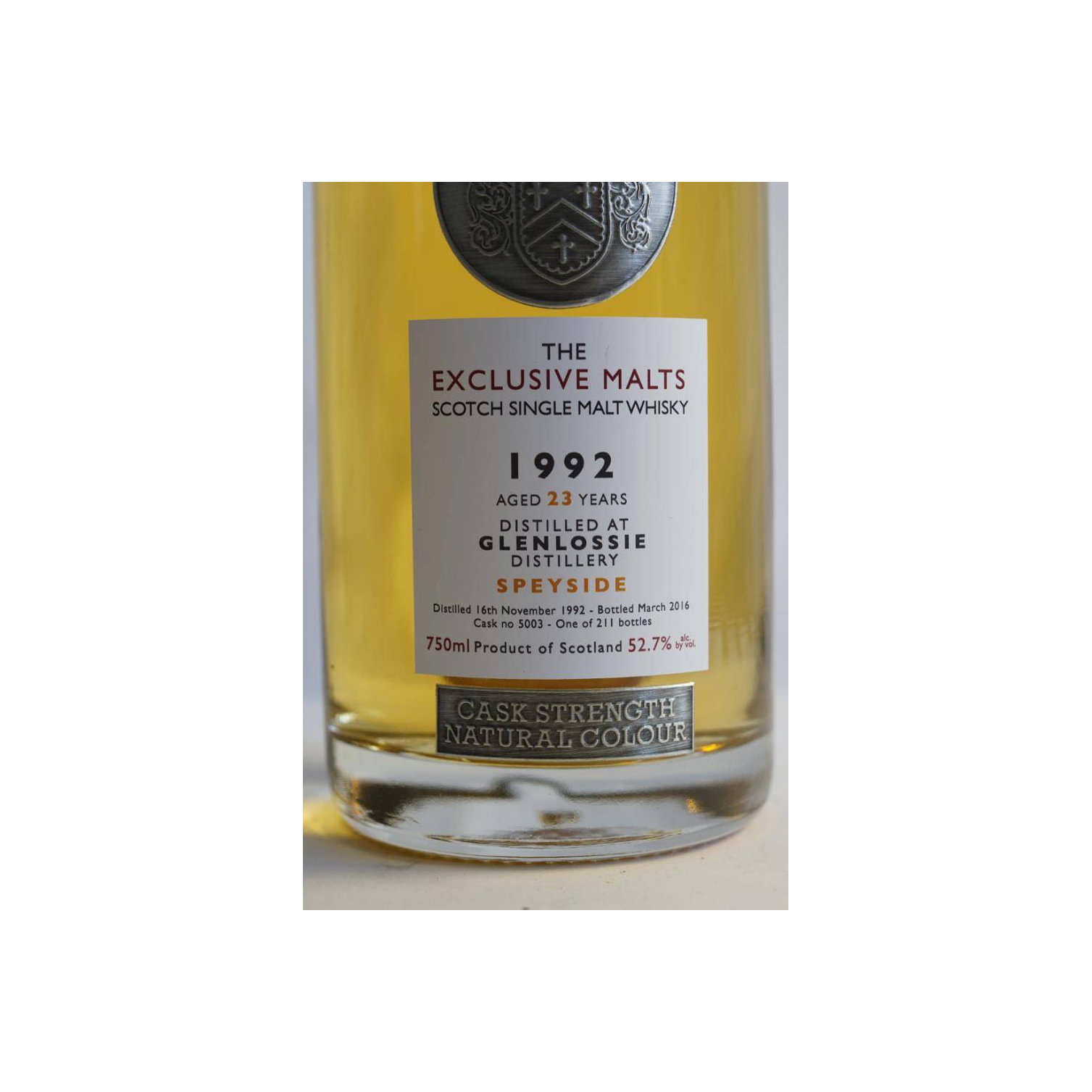 Glenlossie 1992 23 Years Single Malt Whisky 3