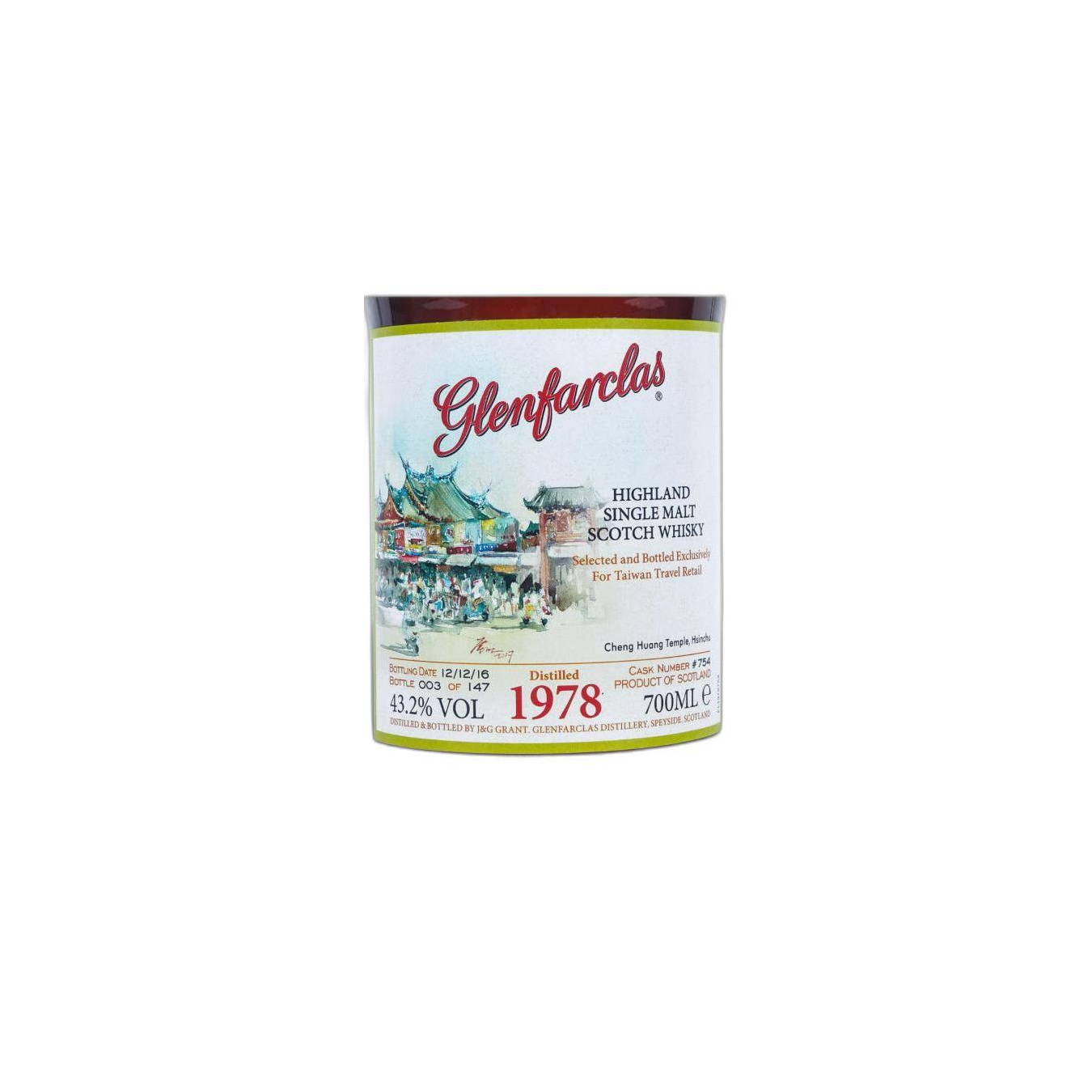 Glenfarclas 1978 38 Years Single Malt Whisky