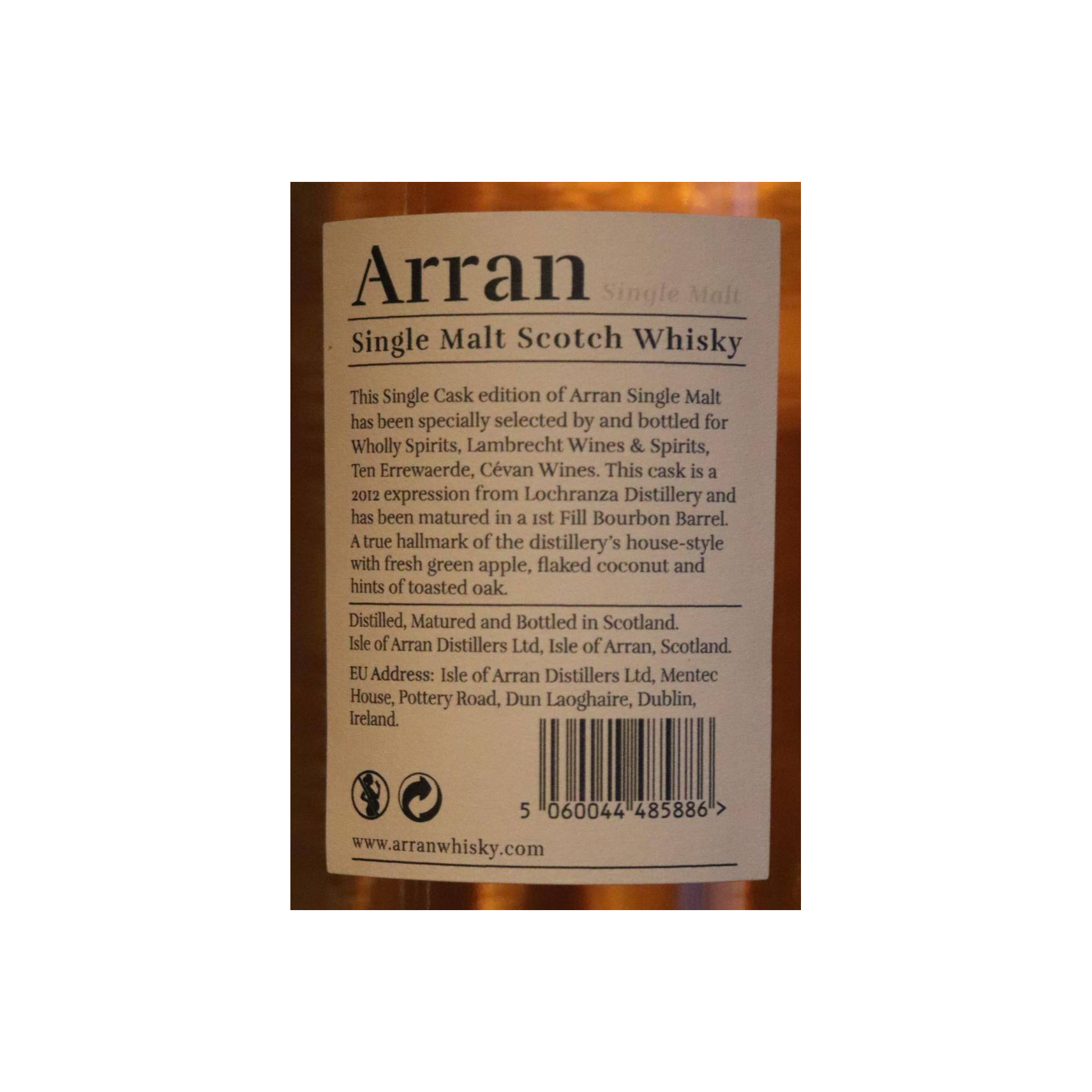 Arran Private Cask 2012 9 Years Single Malt Whisky 3