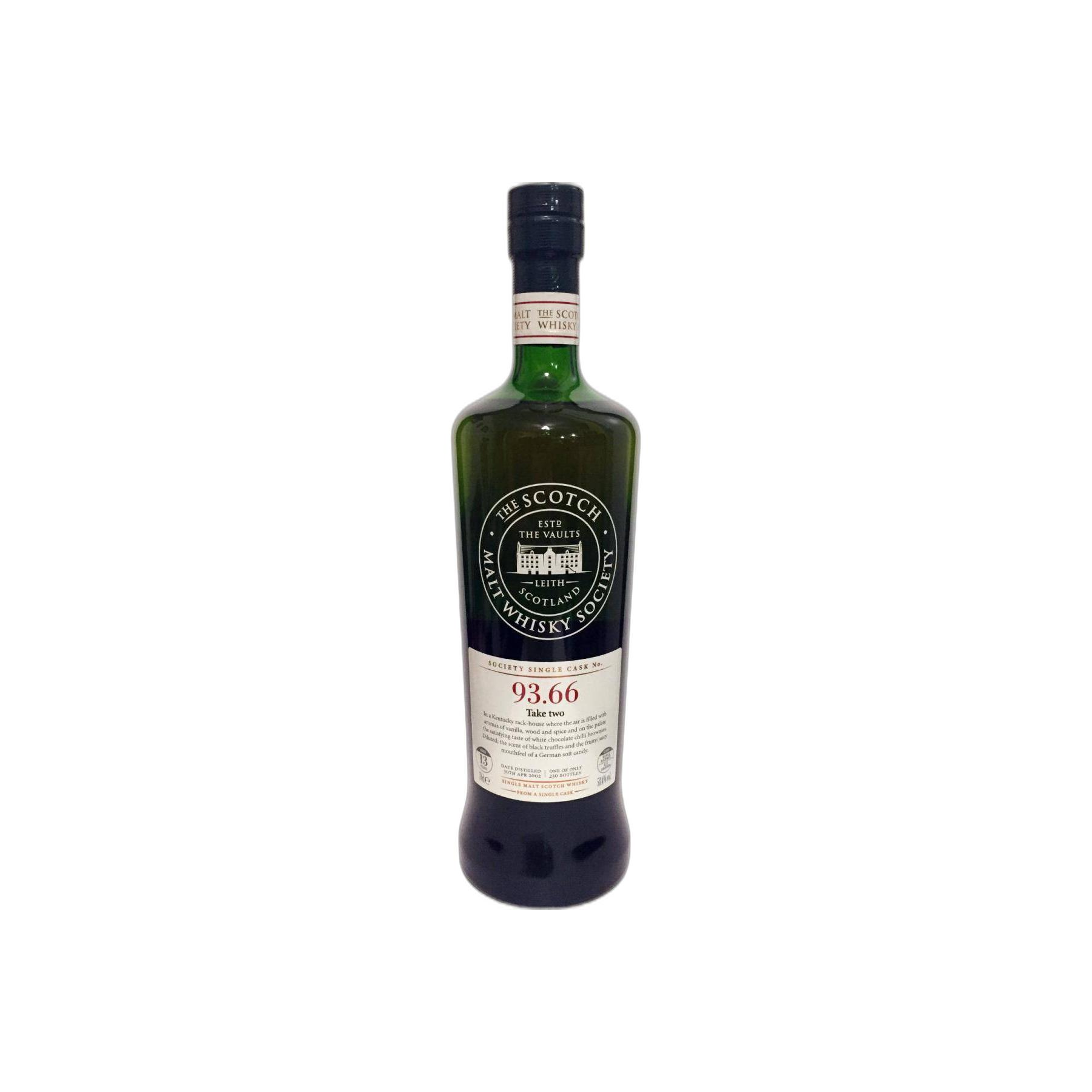 The Scotch Malt Whisky Society 2002 13 Years Single Malt Whisky