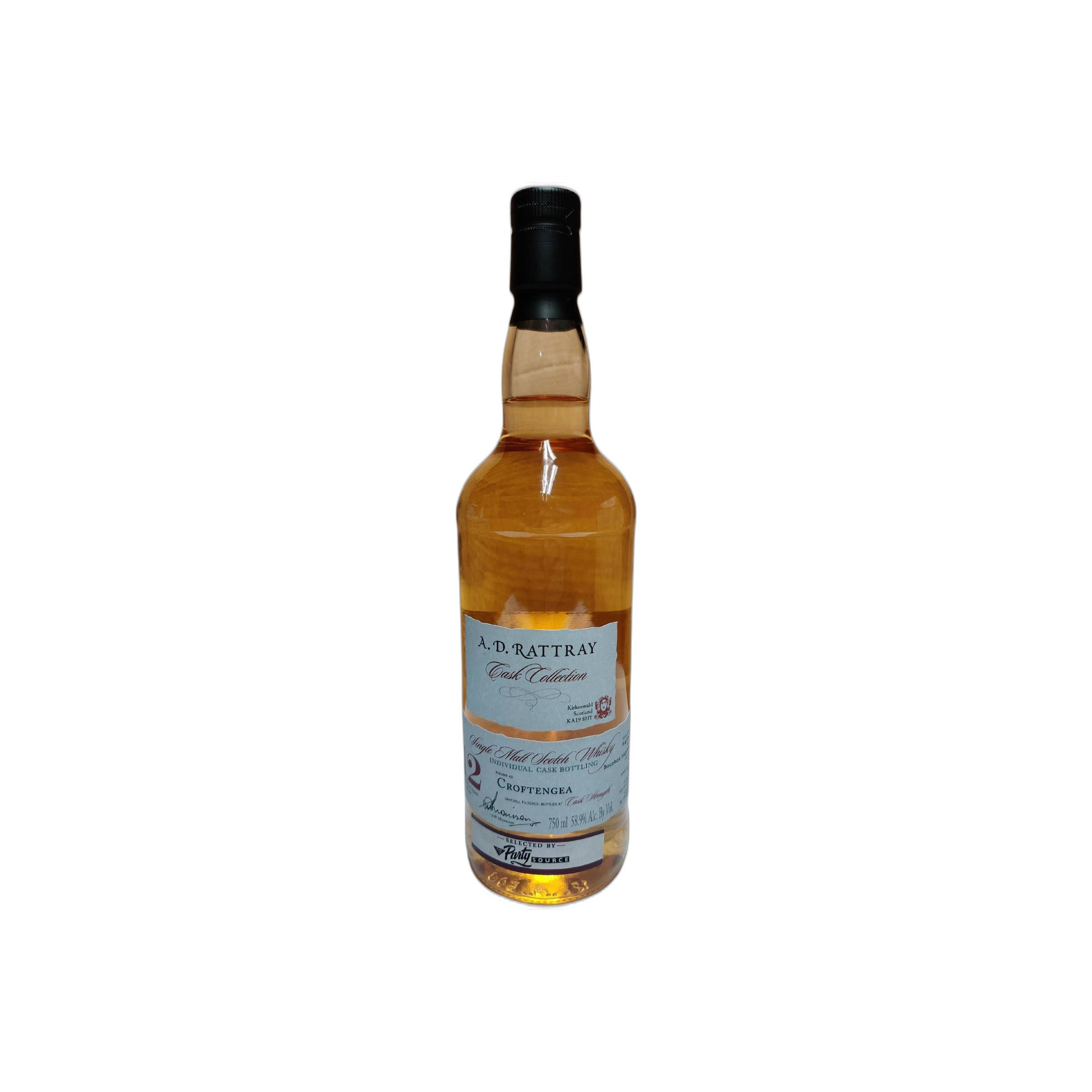 A.D. Rattray 2005 12 Years Single Malt Whisky