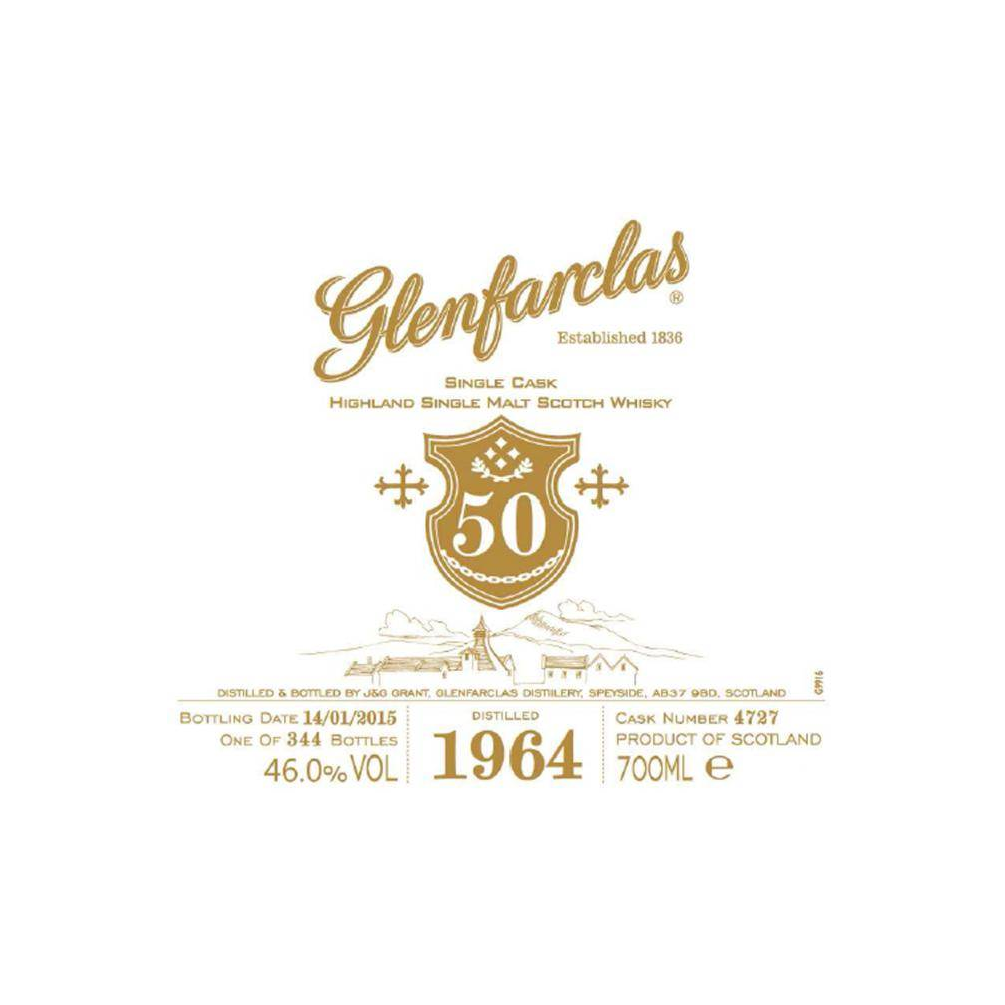 Glenfarclas Single Cask 1964 50 Years Single Malt Whisky
