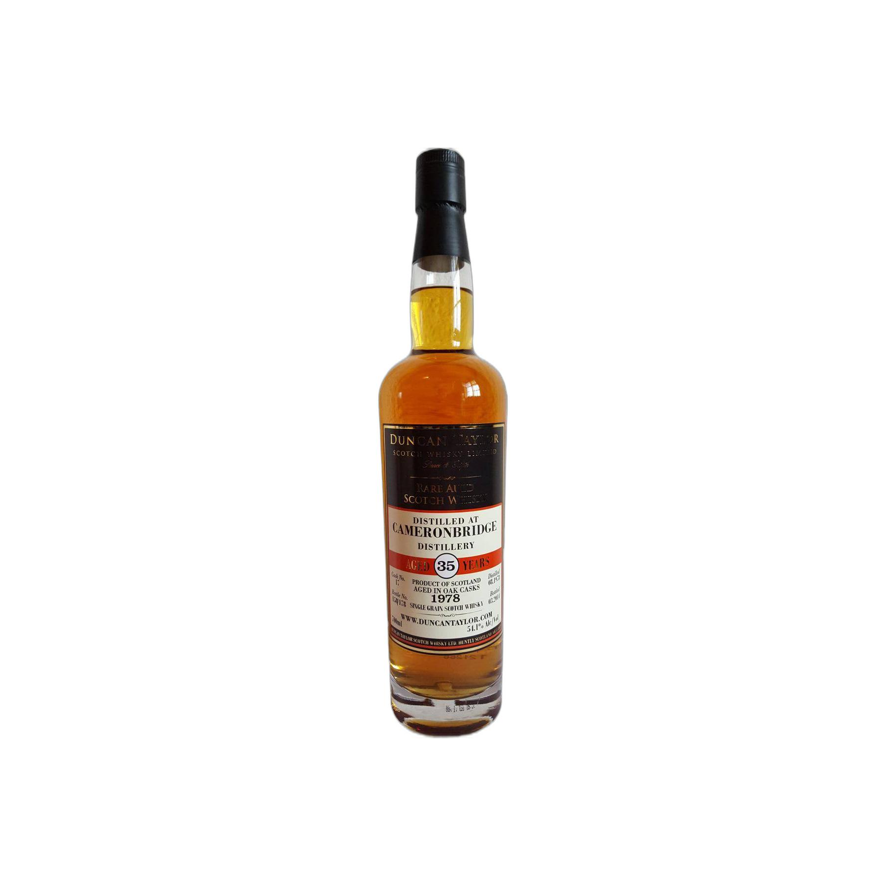 Cameronbridge Rare Auld 1978 35 Years Single Grain Whisky
