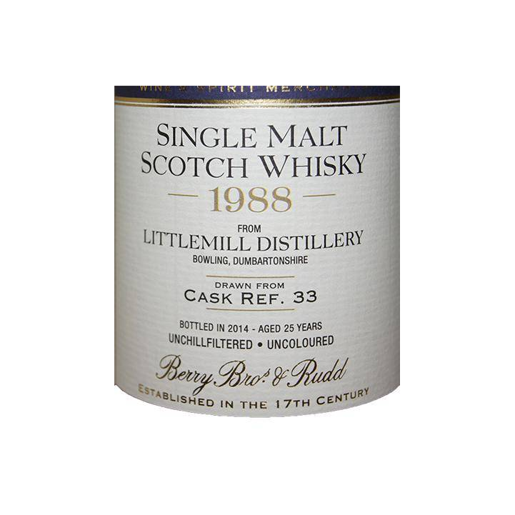 Littlemill 1988 25 Years Single Malt Whisky 2