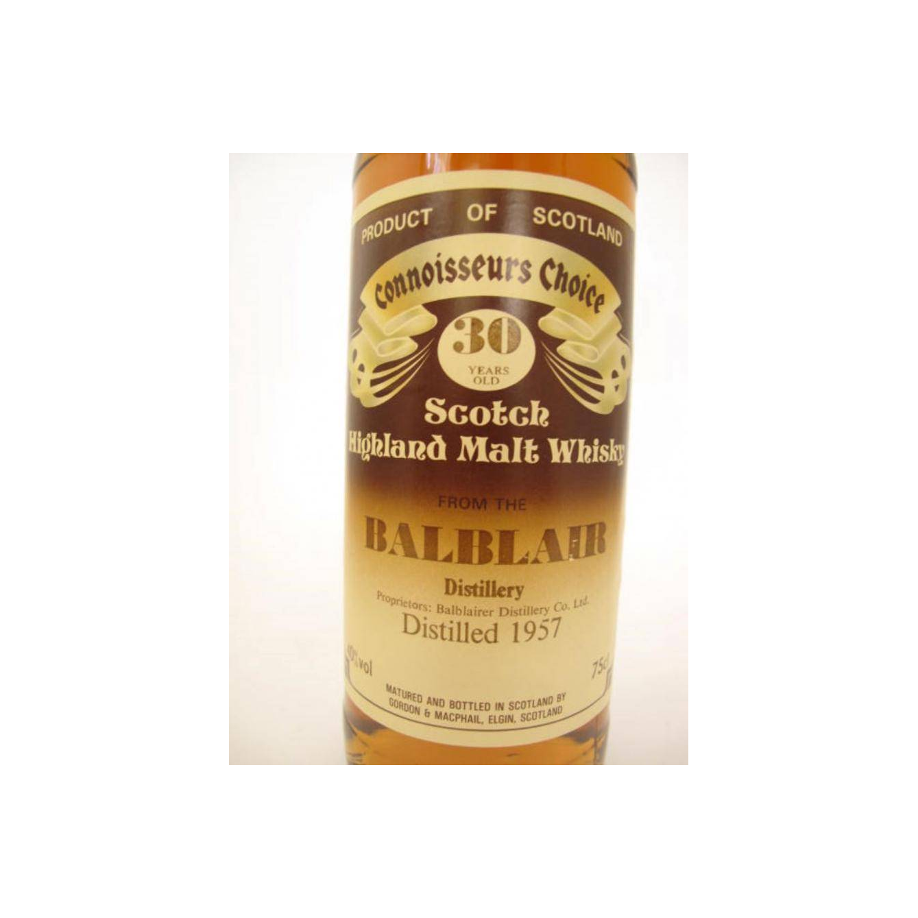 Balblair Connoisseurs Choice 1957 30 Years Single Malt Whisky