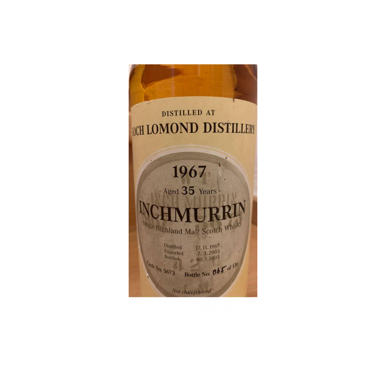 Loch Lomond 1967 35 Years Single Malt Whisky 2