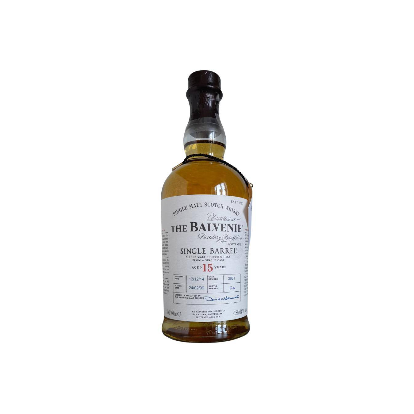 The Balvenie Single Cask 1999 15 Years Single Malt Whisky
