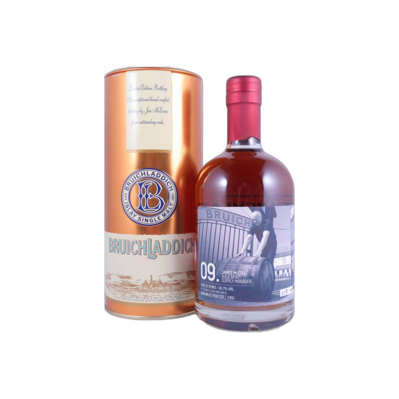 Bruichladdich 1992 22 Years Single Malt Whisky 3