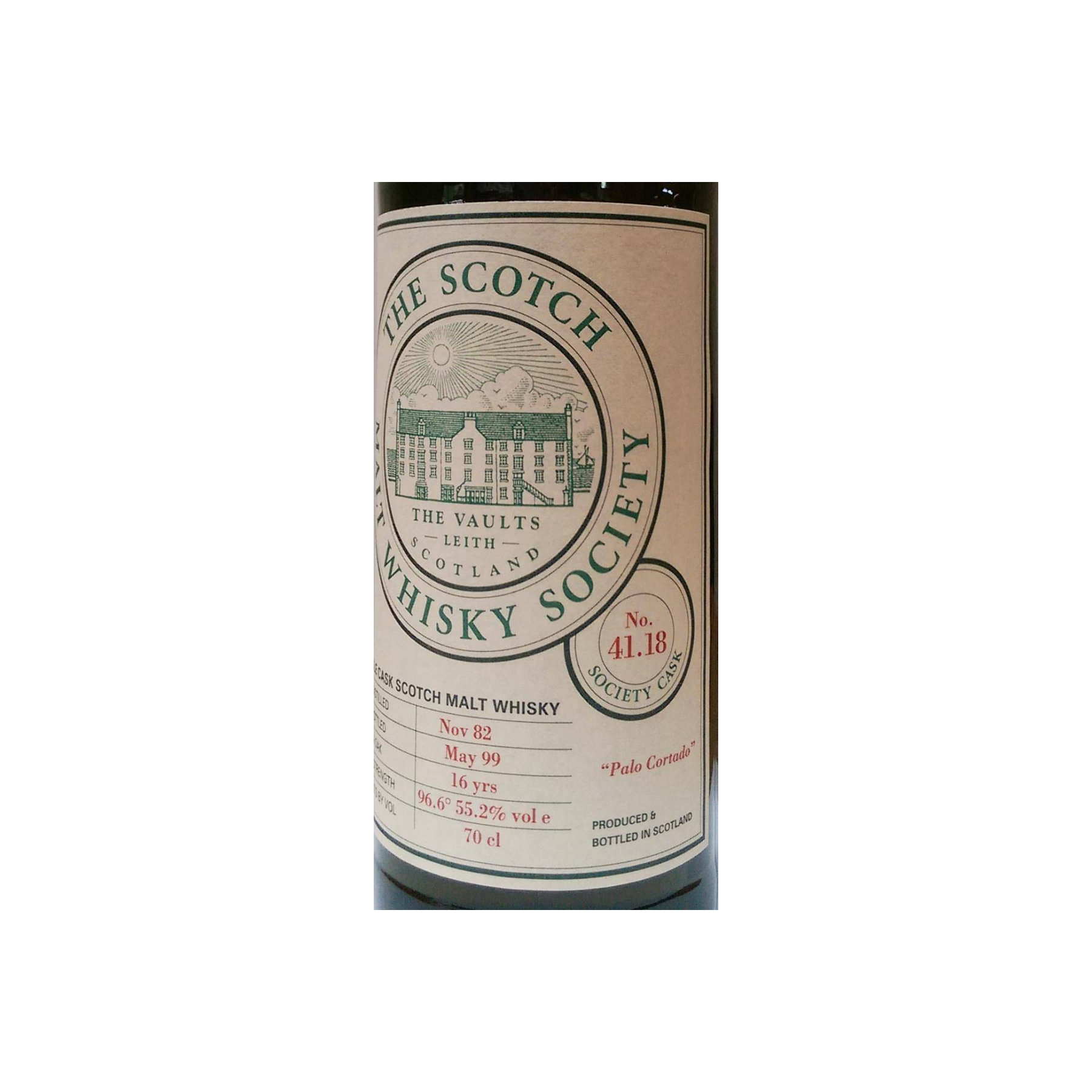 The Scotch Malt Whisky Society 1982 16 Years Single Malt Whisky 2