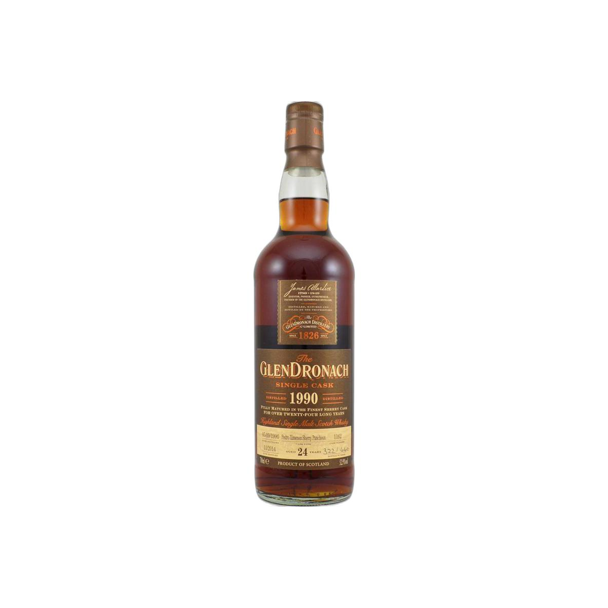 GlenDronach 1990 24 Years Single Malt Whisky
